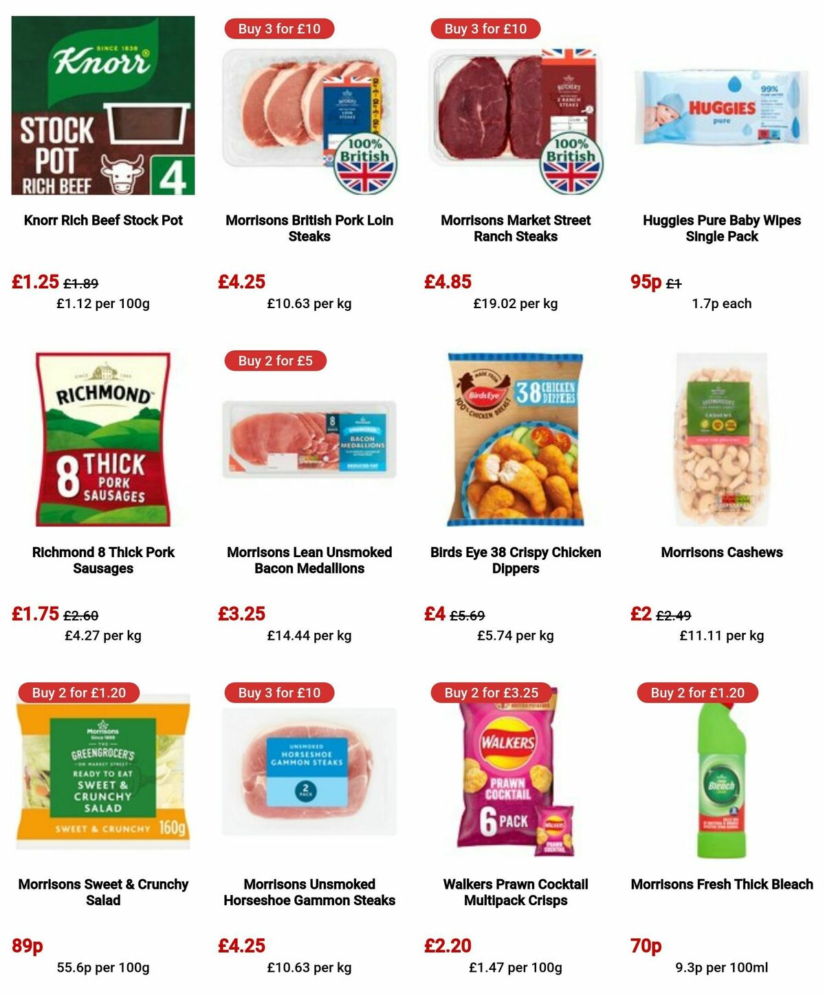 Morrisons Offers from 9 April