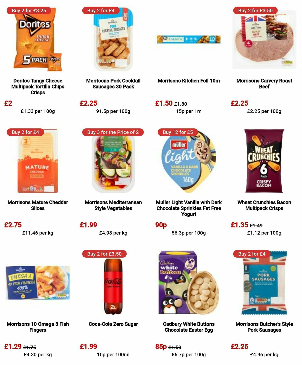 Morrisons Offers from 9 April