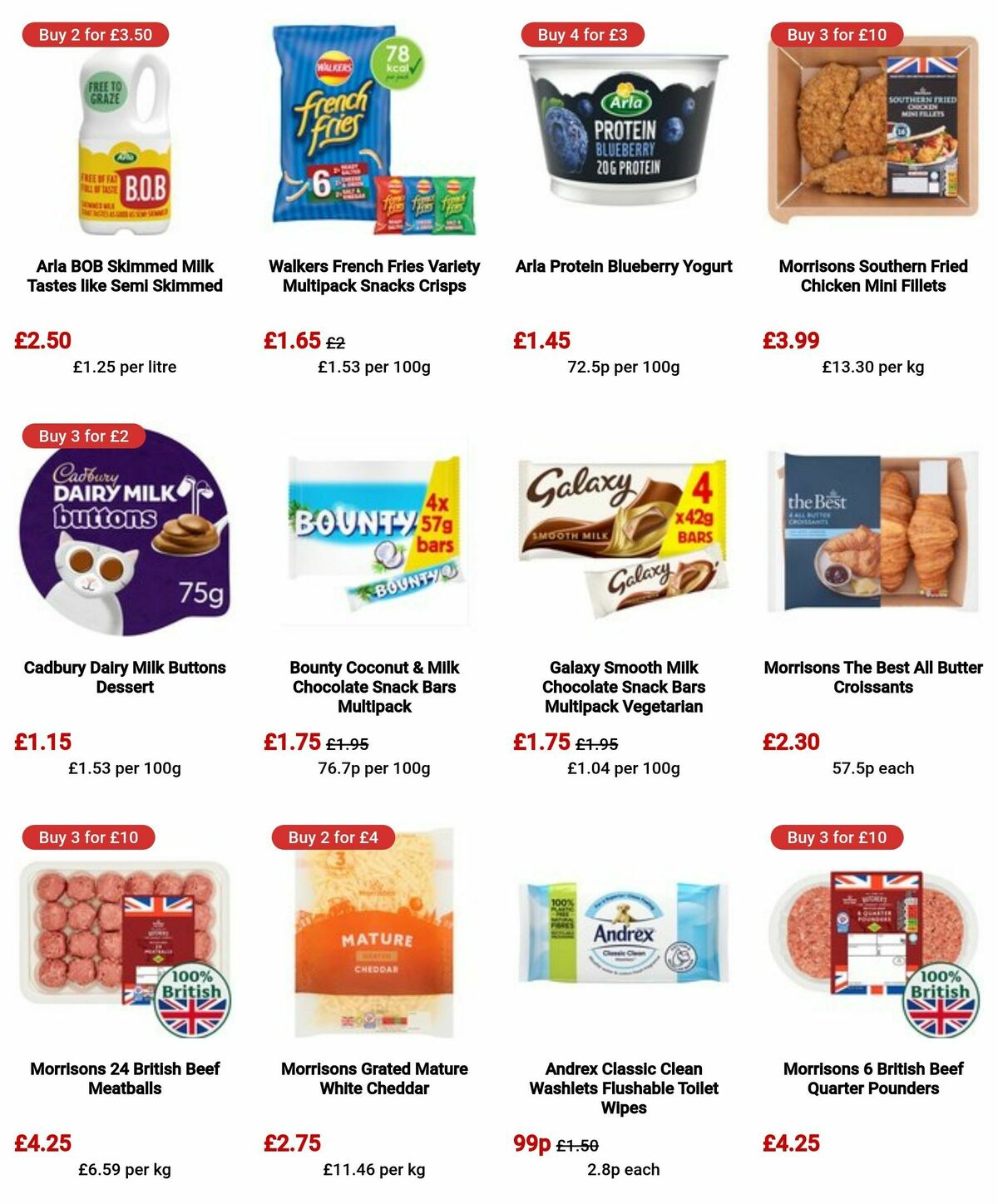 Morrisons Offers from 9 April