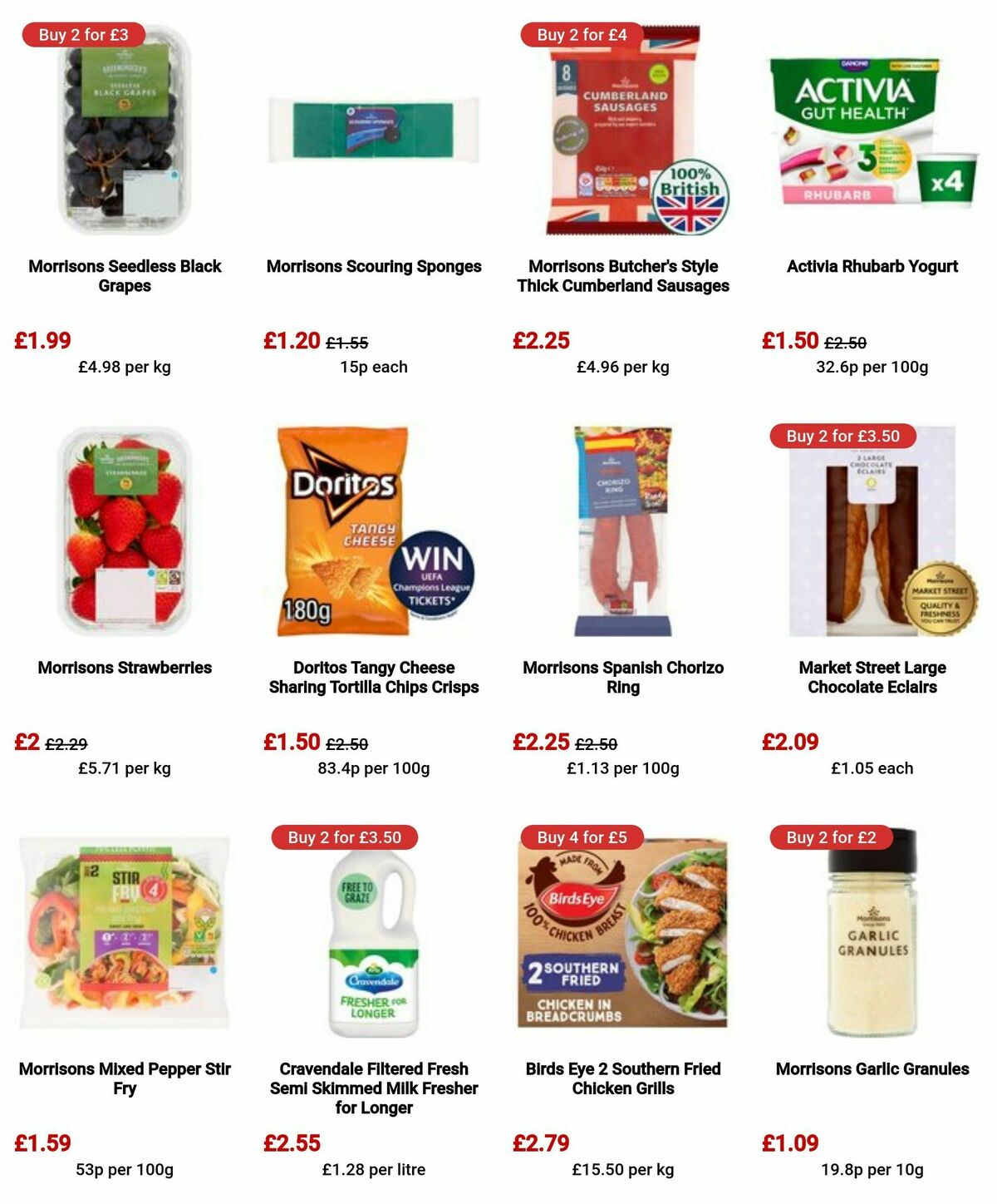 Morrisons Offers from 9 April