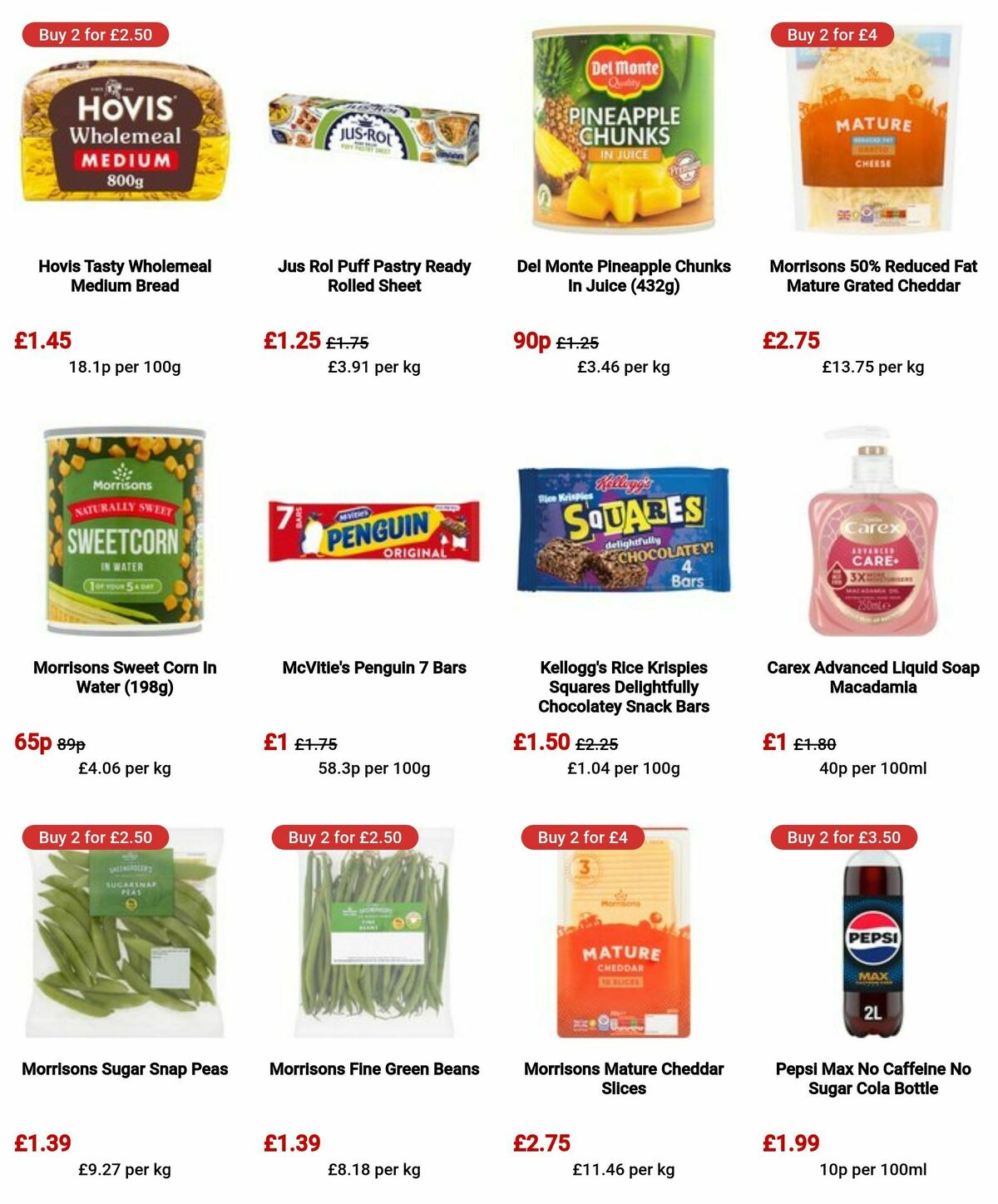 Morrisons Offers from 16 April