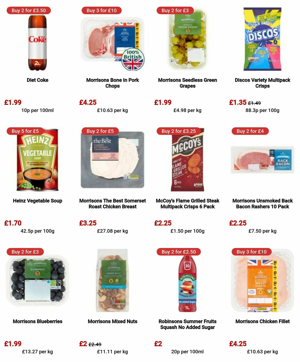 Morrisons Offers from 16 April