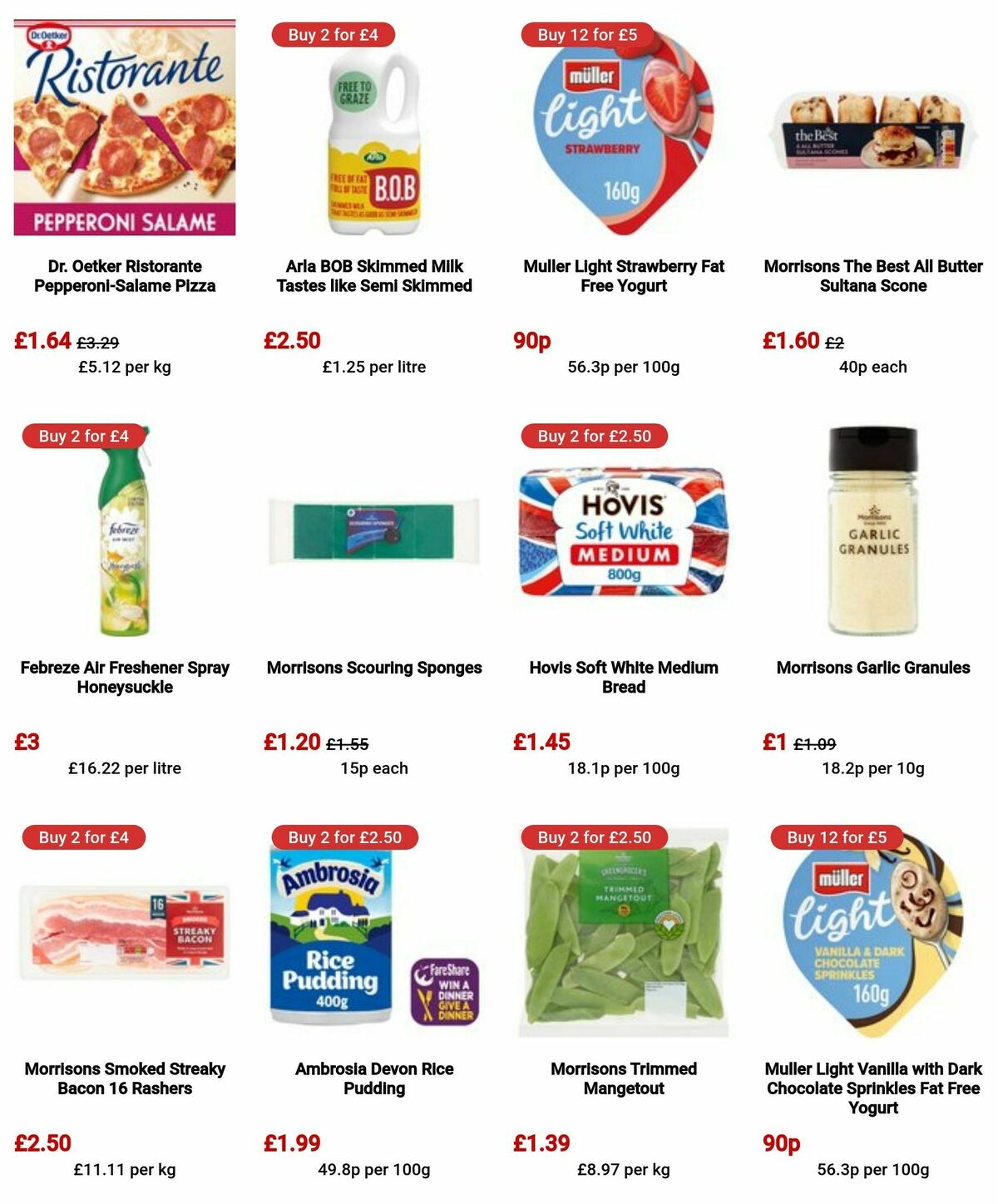 Morrisons Offers from 23 April