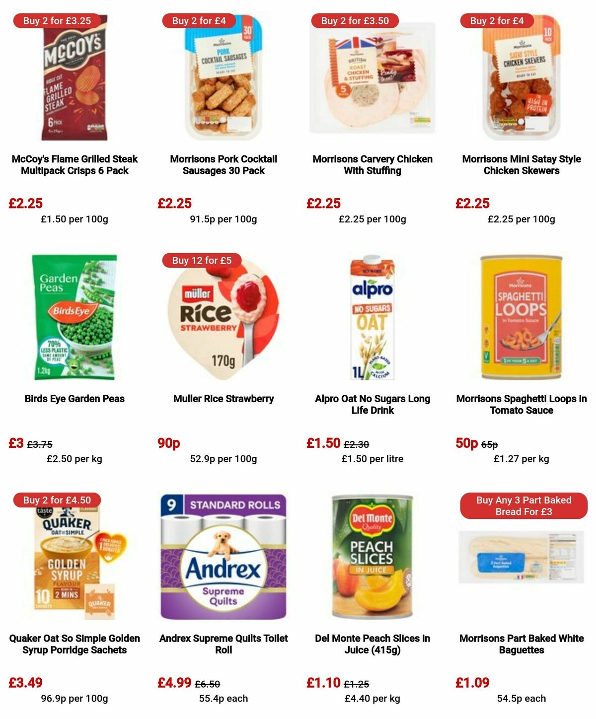 Morrisons Offers from 23 April