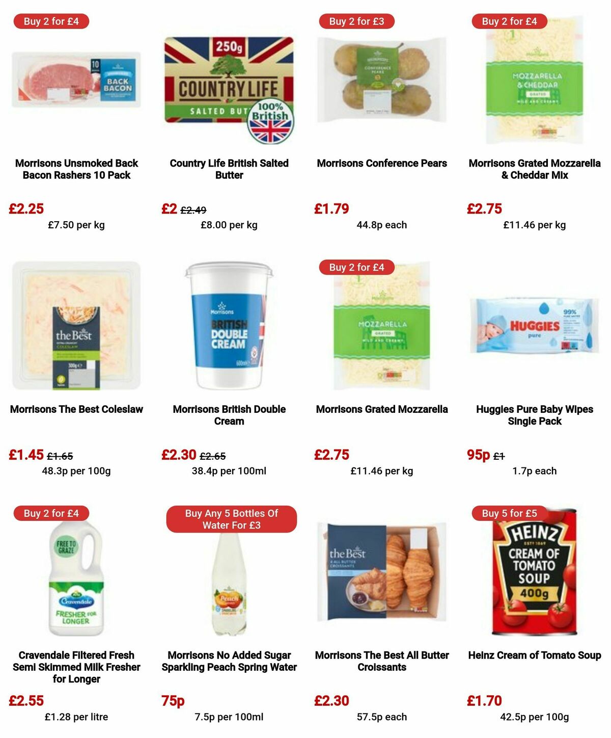 Morrisons Offers from 23 April