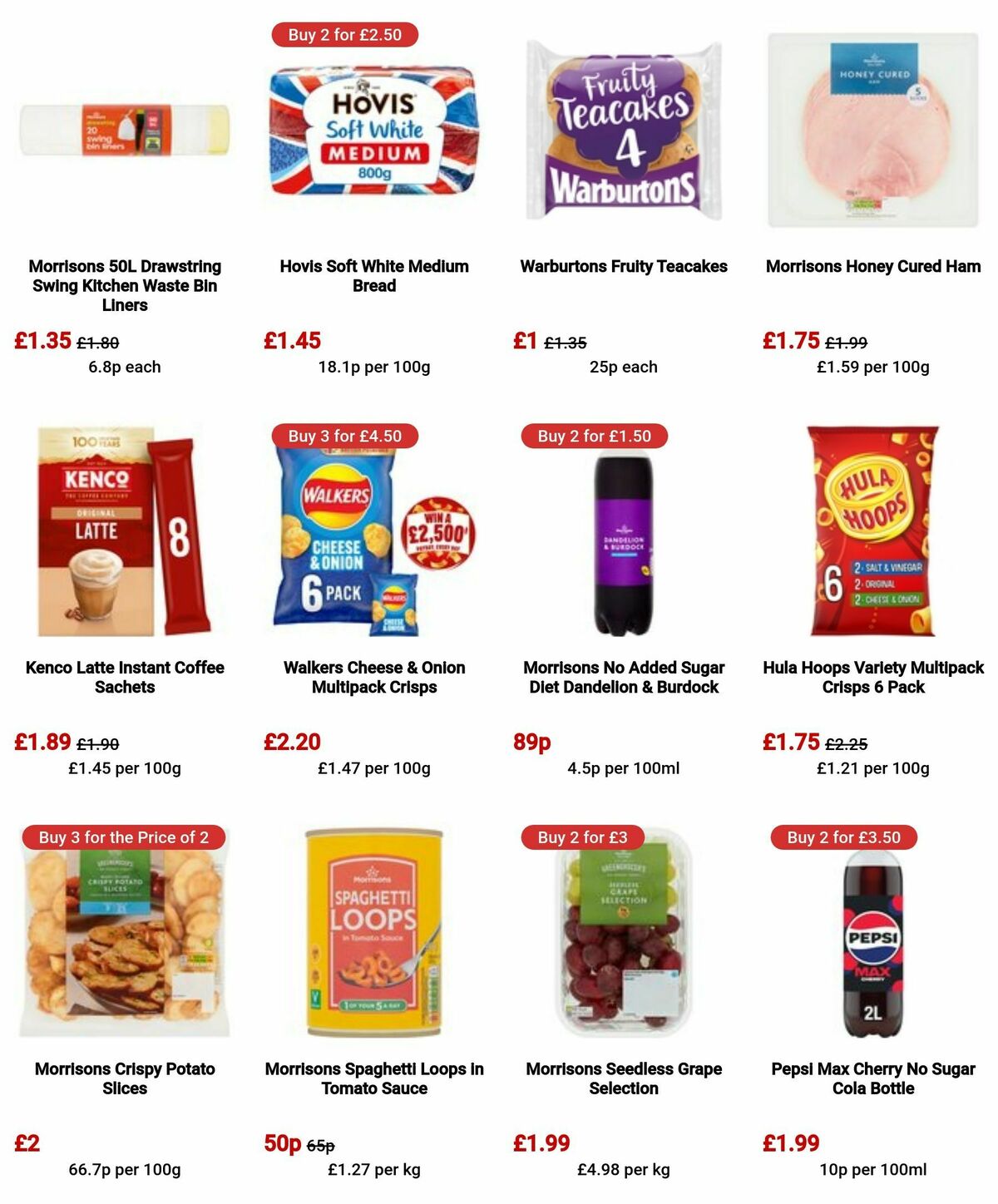 Morrisons Offers from 30 April