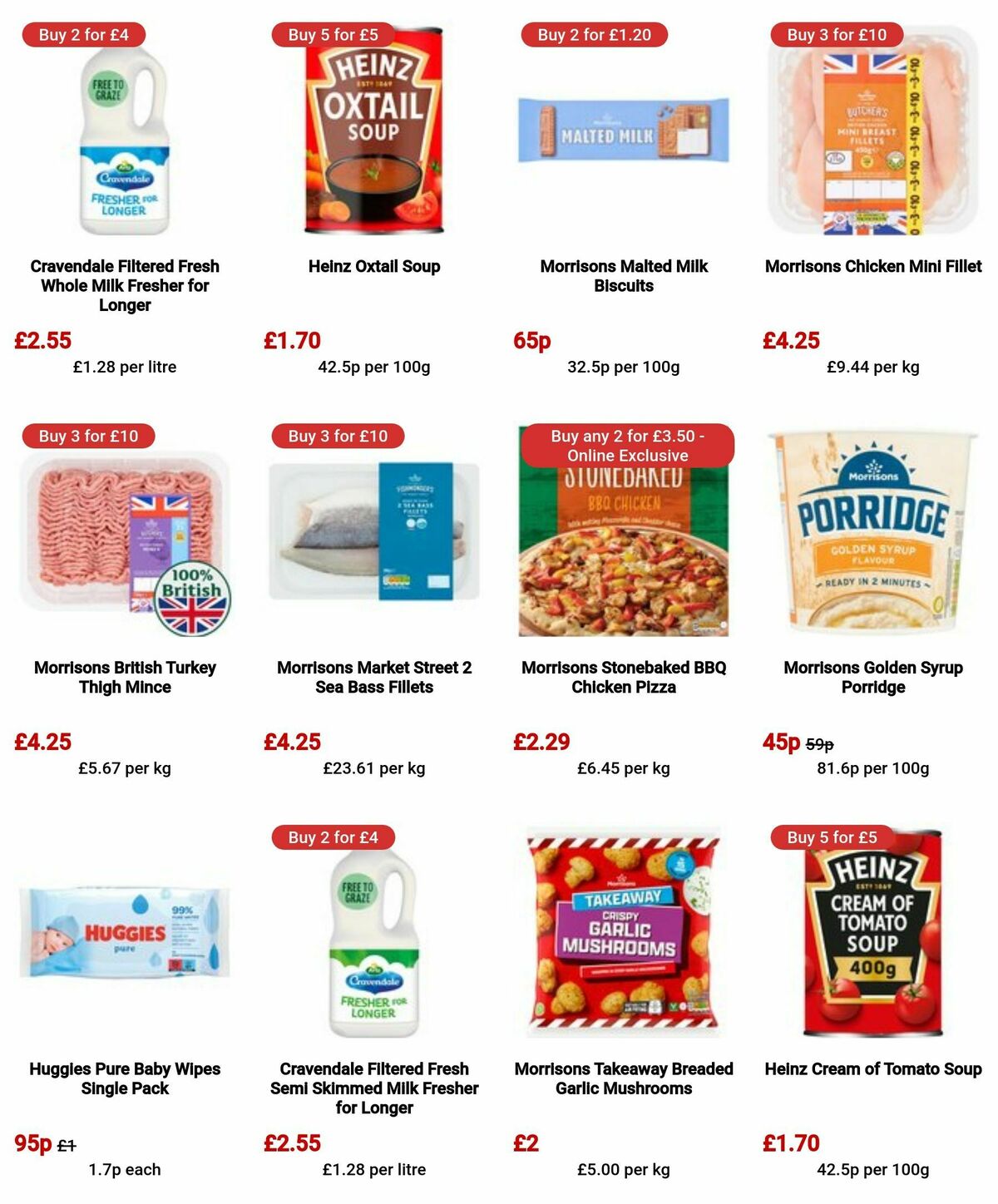 Morrisons Offers from 30 April