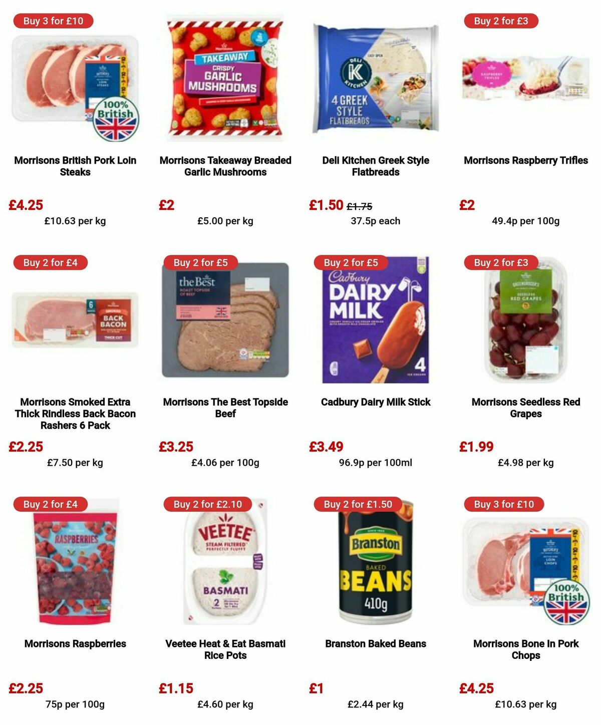 Morrisons Offers from 7 May