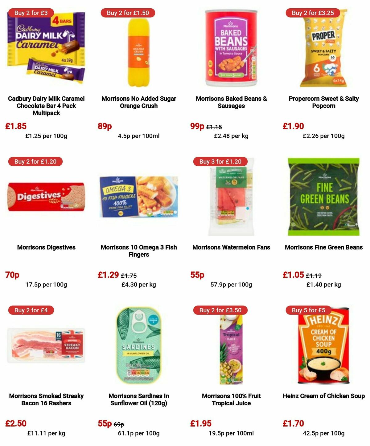 Morrisons Offers from 7 May