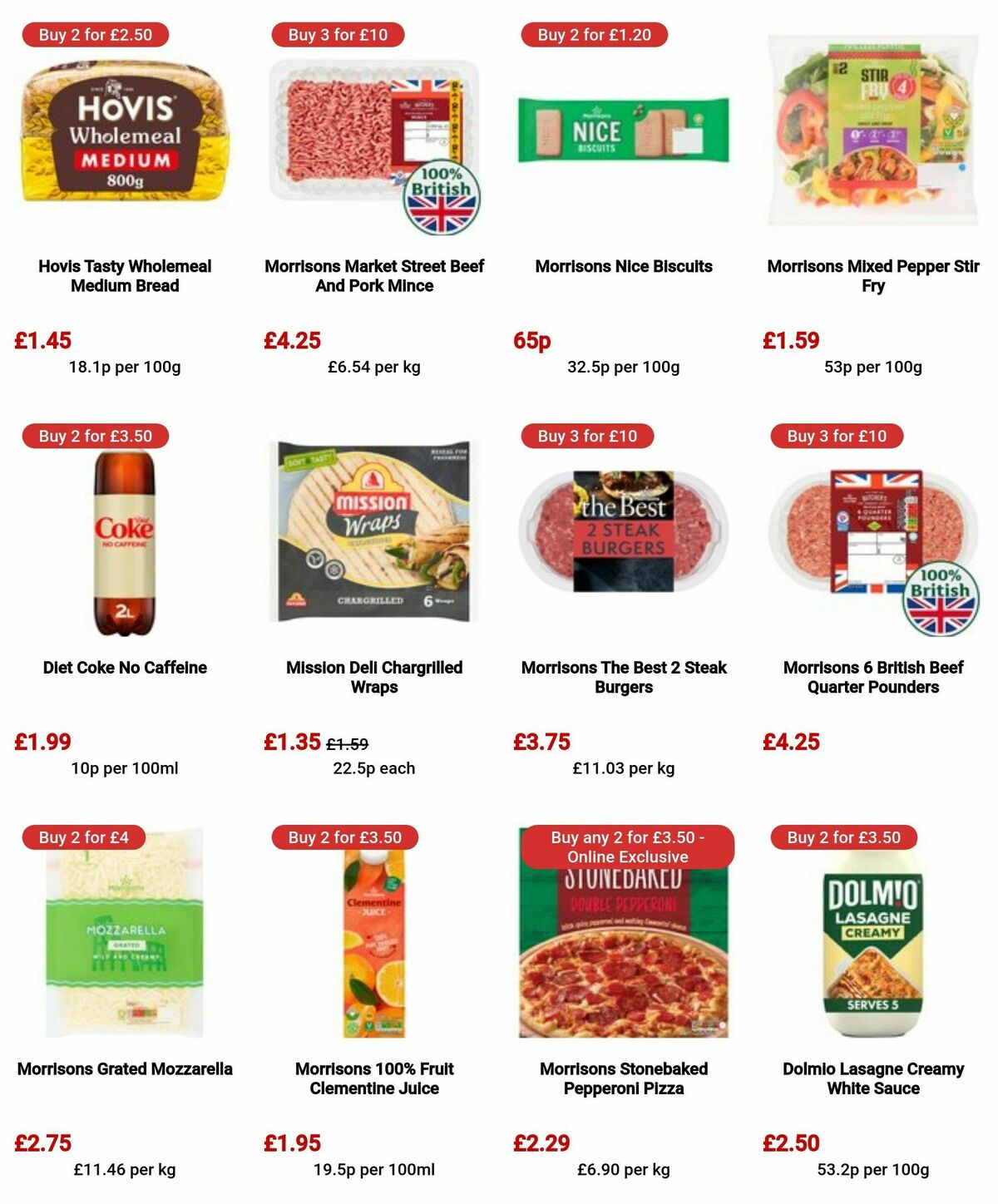 Morrisons Offers from 7 May