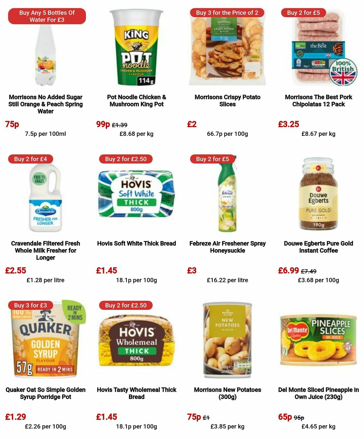 Morrisons Offers from 7 May