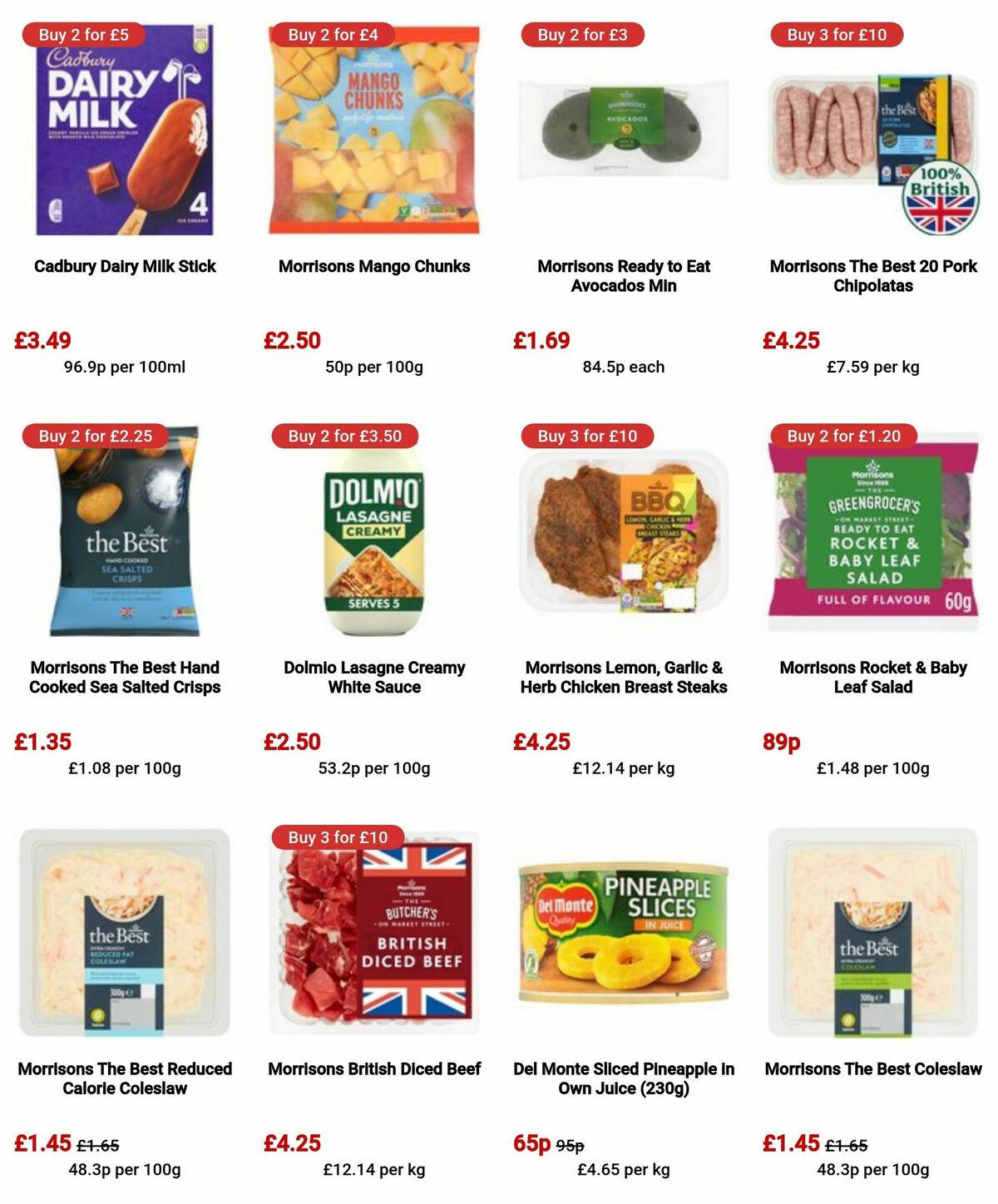 Morrisons Offers from 14 May