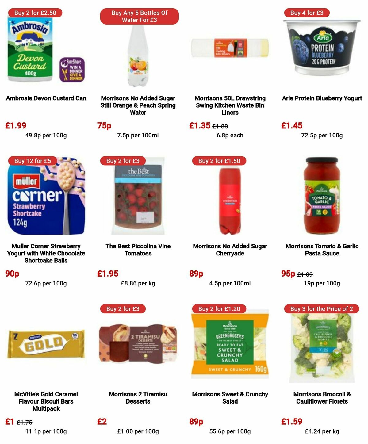 Morrisons Offers from 21 May