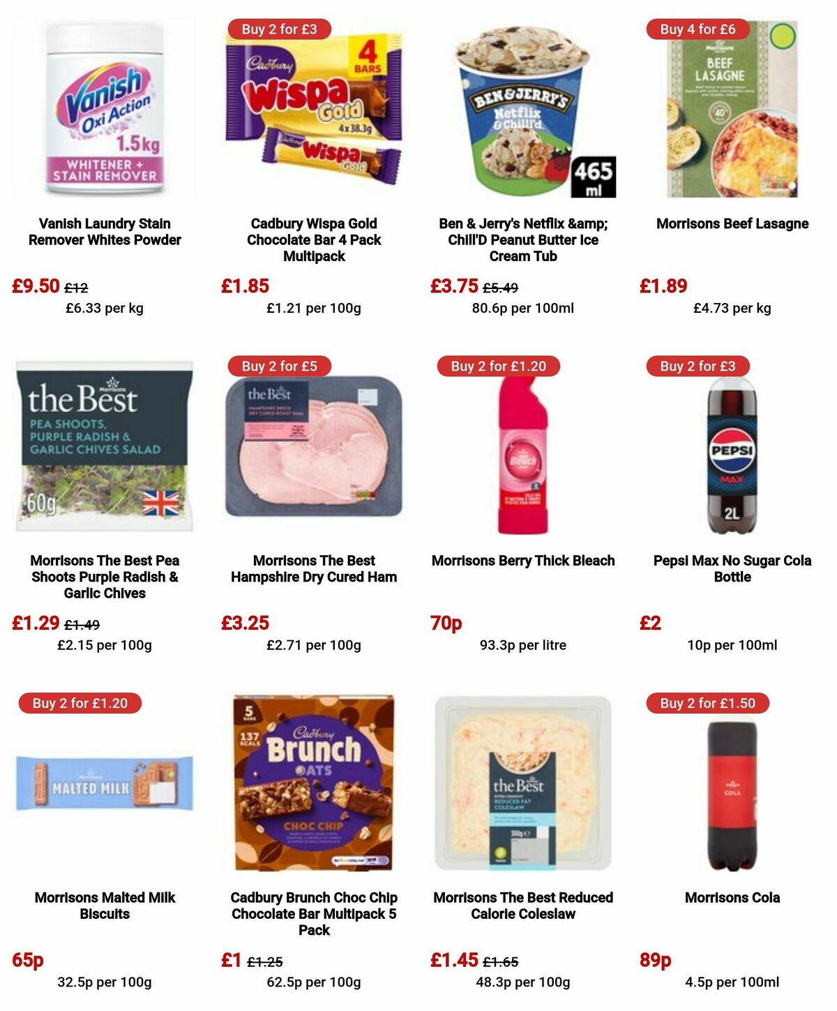 Morrisons Offers from 21 May