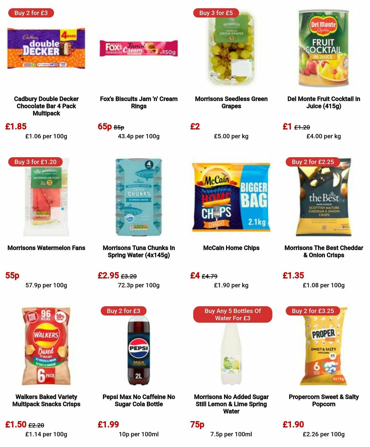 Morrisons Offers from 28 May