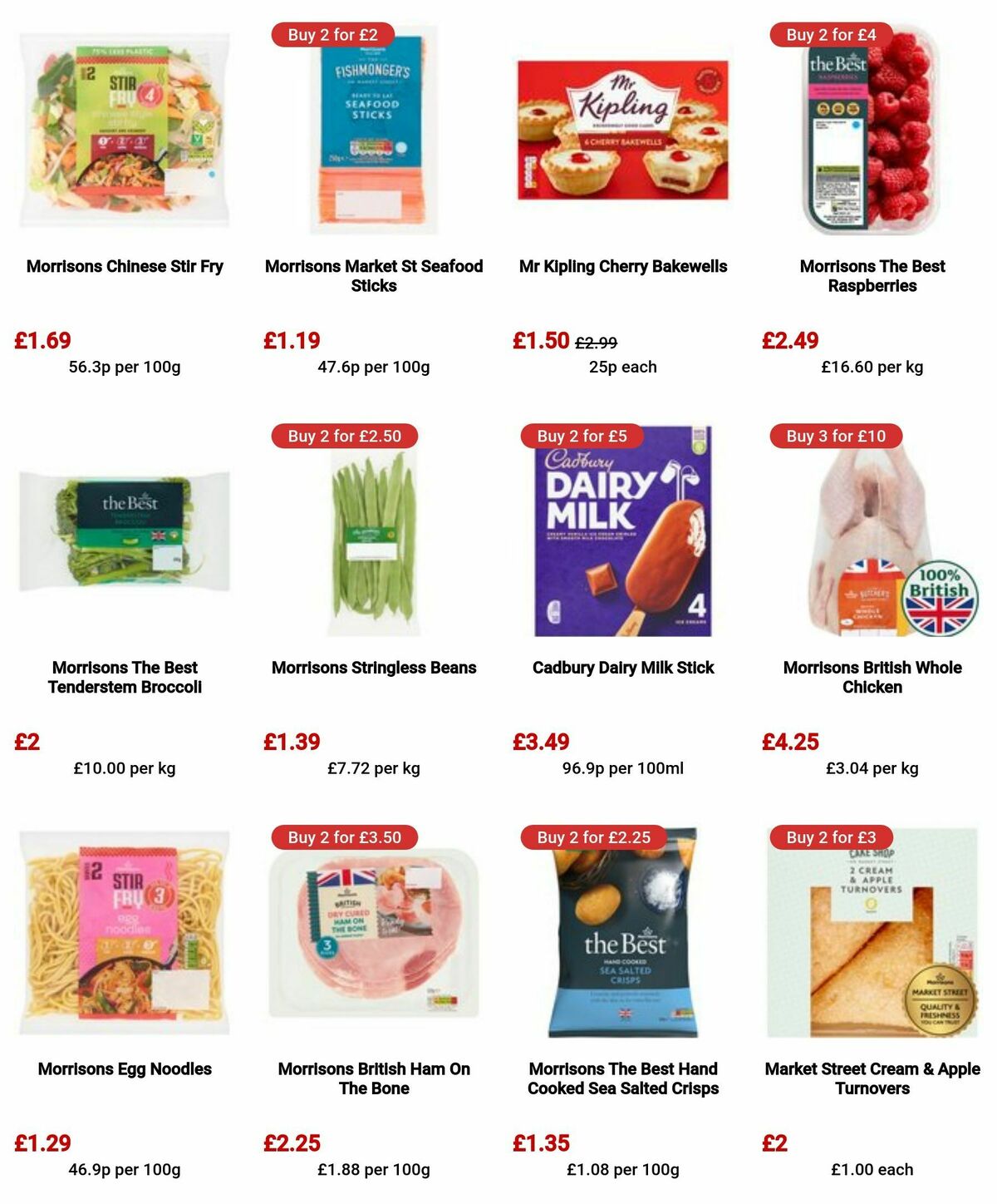 Morrisons Offers from 4 June