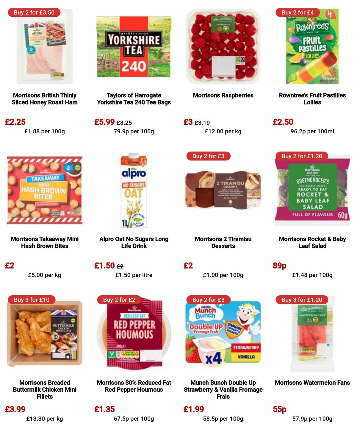 Morrisons Offers from 4 June