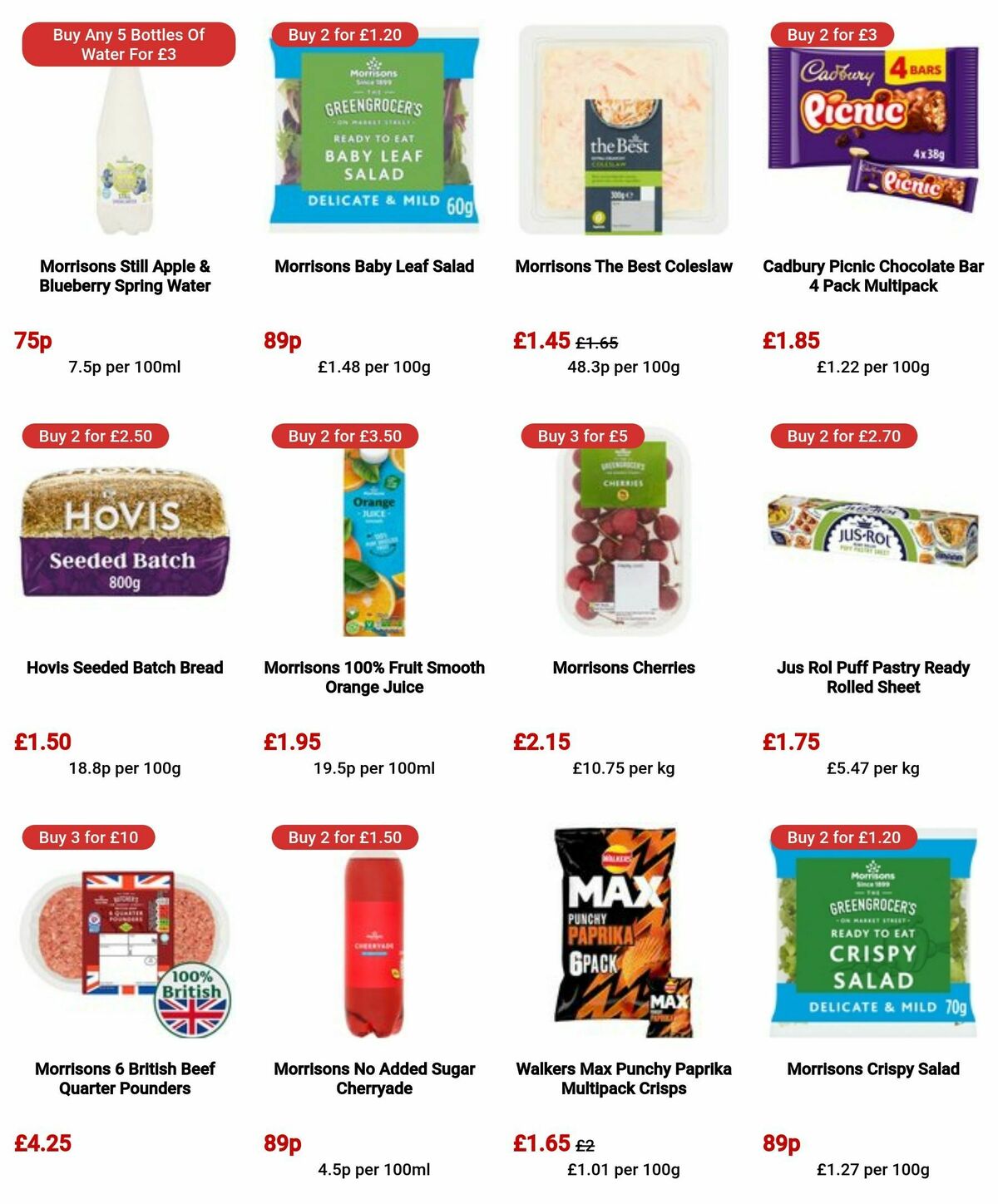 Morrisons Offers from 4 June