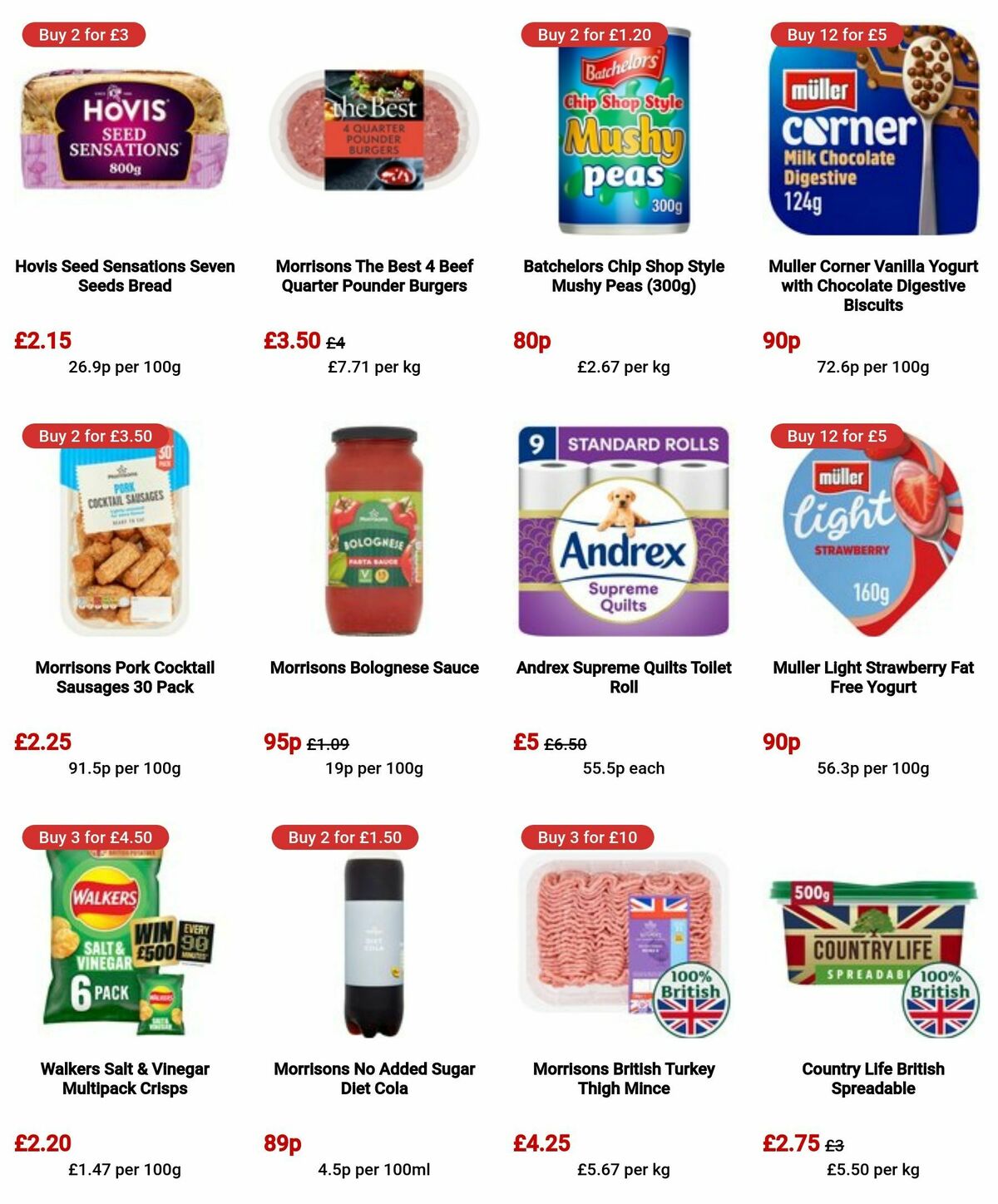 Morrisons Offers from 4 June