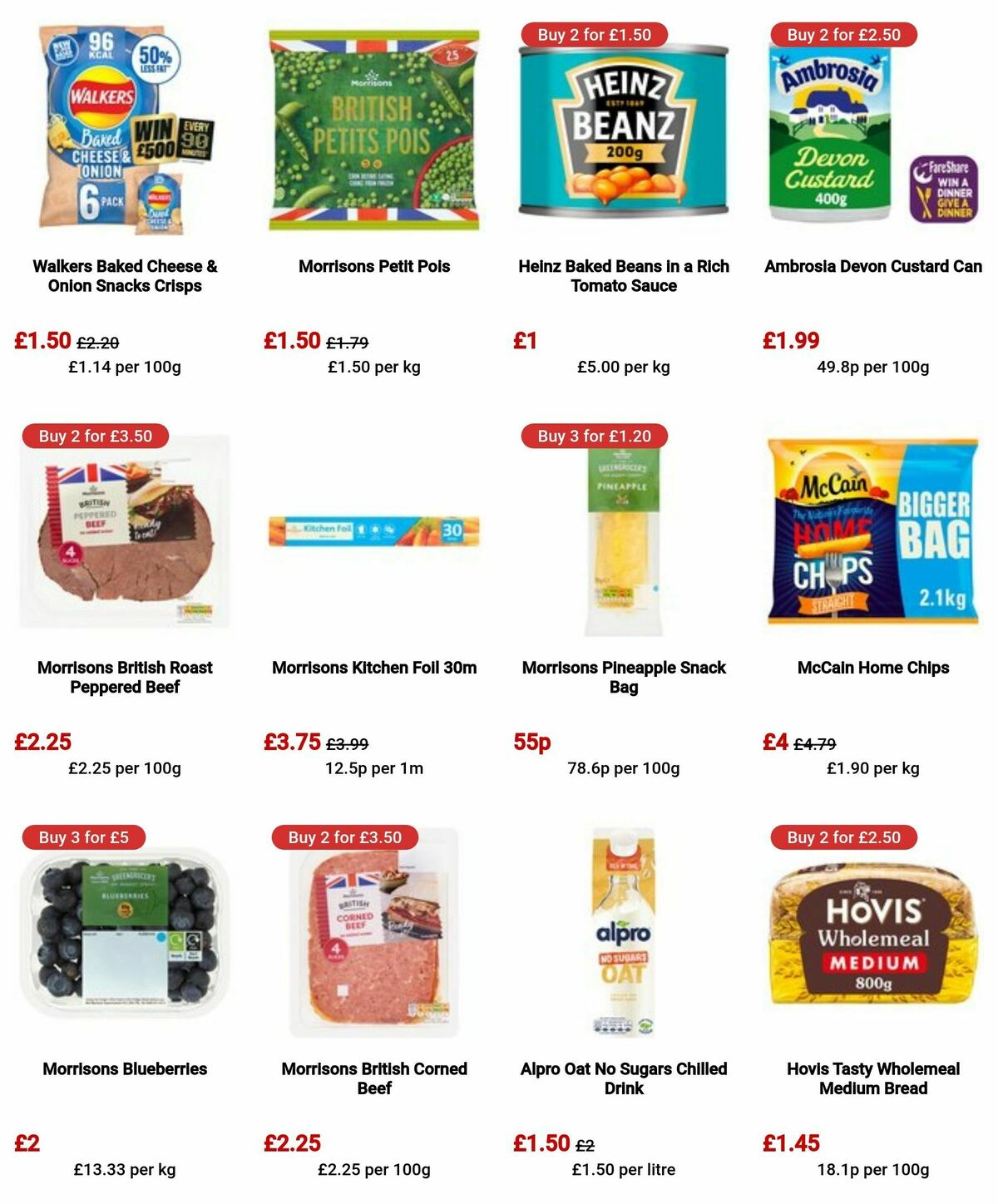 Morrisons Offers from 4 June