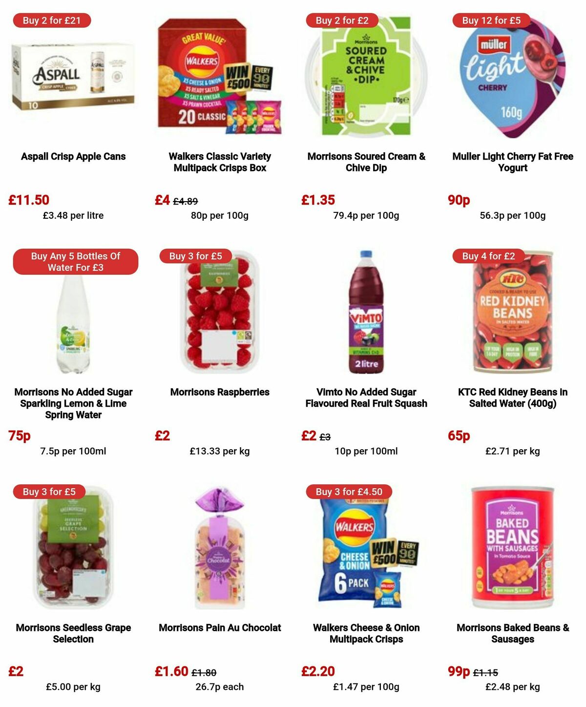 Morrisons Offers from 4 June