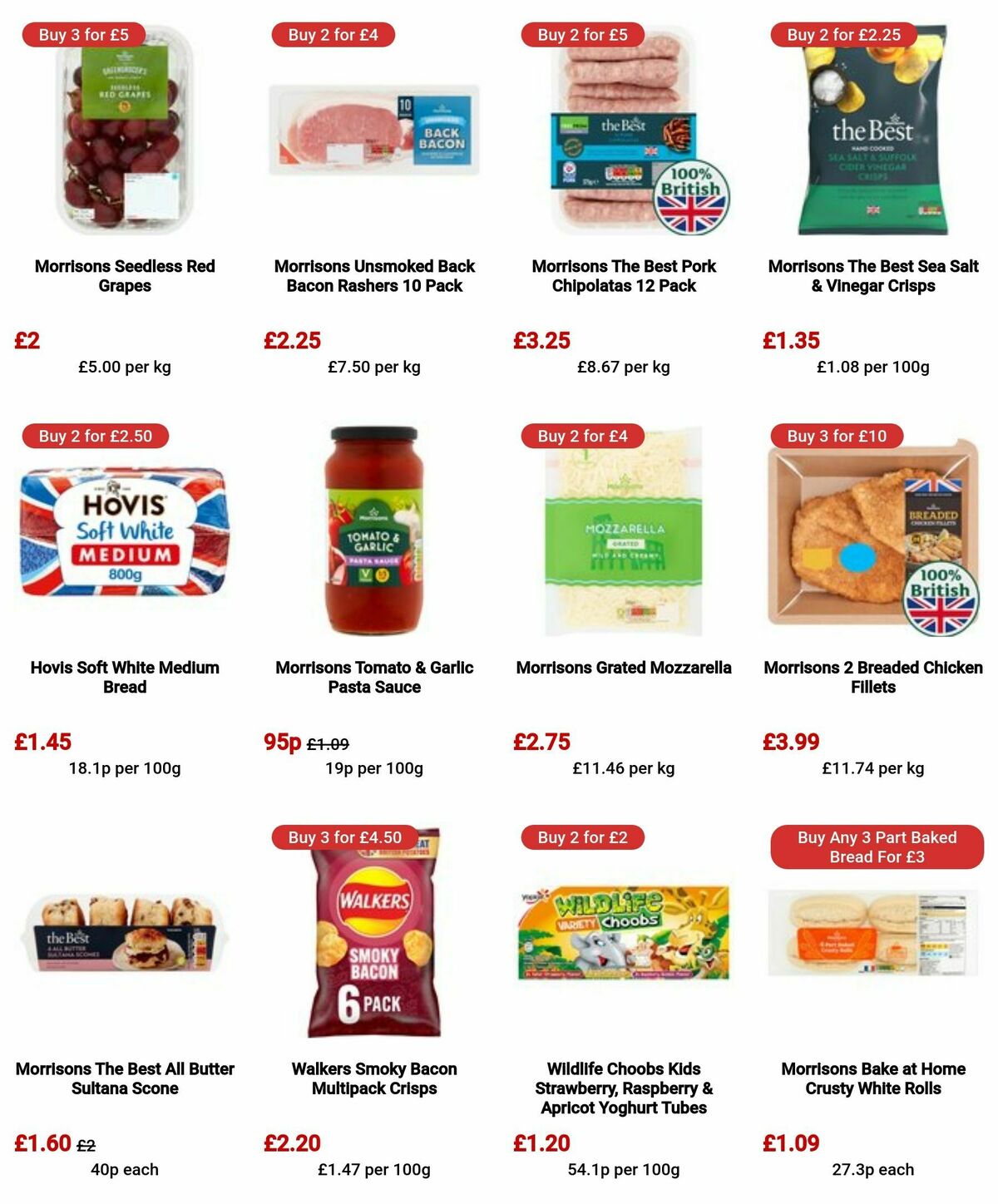 Morrisons Offers from 4 June