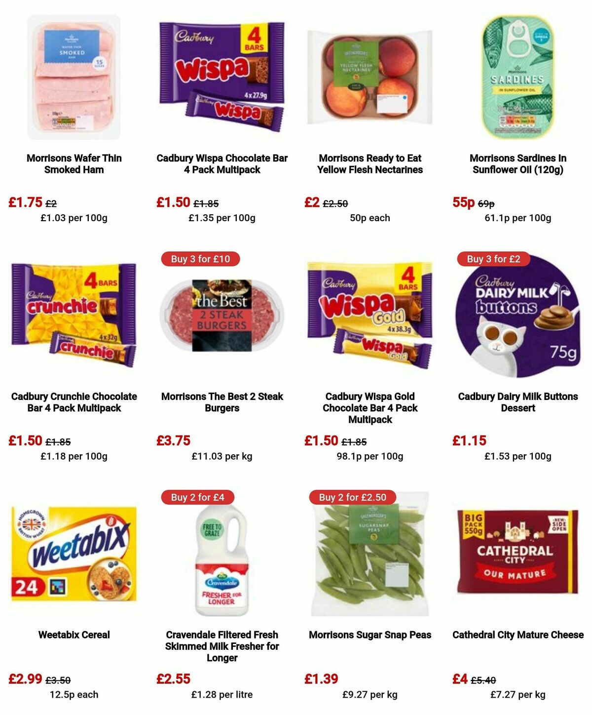 Morrisons Offers from 11 June