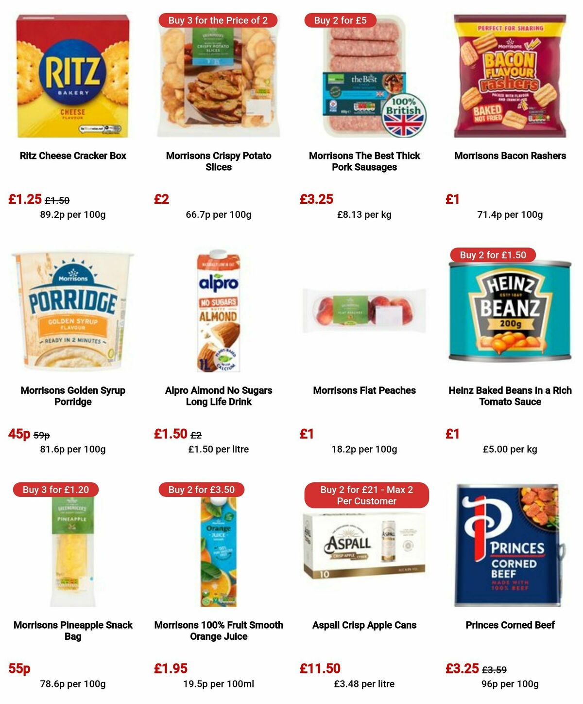 Morrisons Offers from 18 June