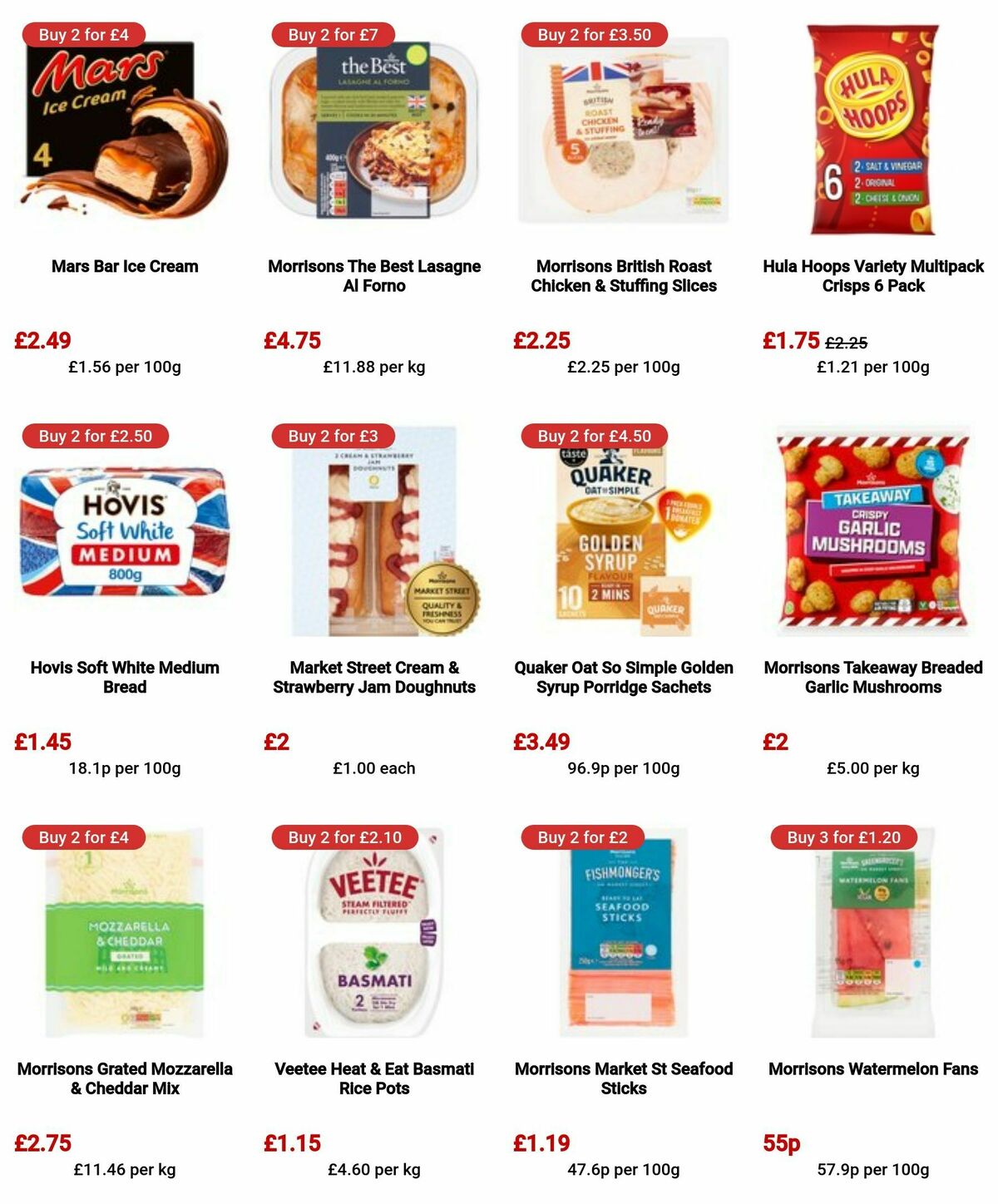 Morrisons Offers from 18 June