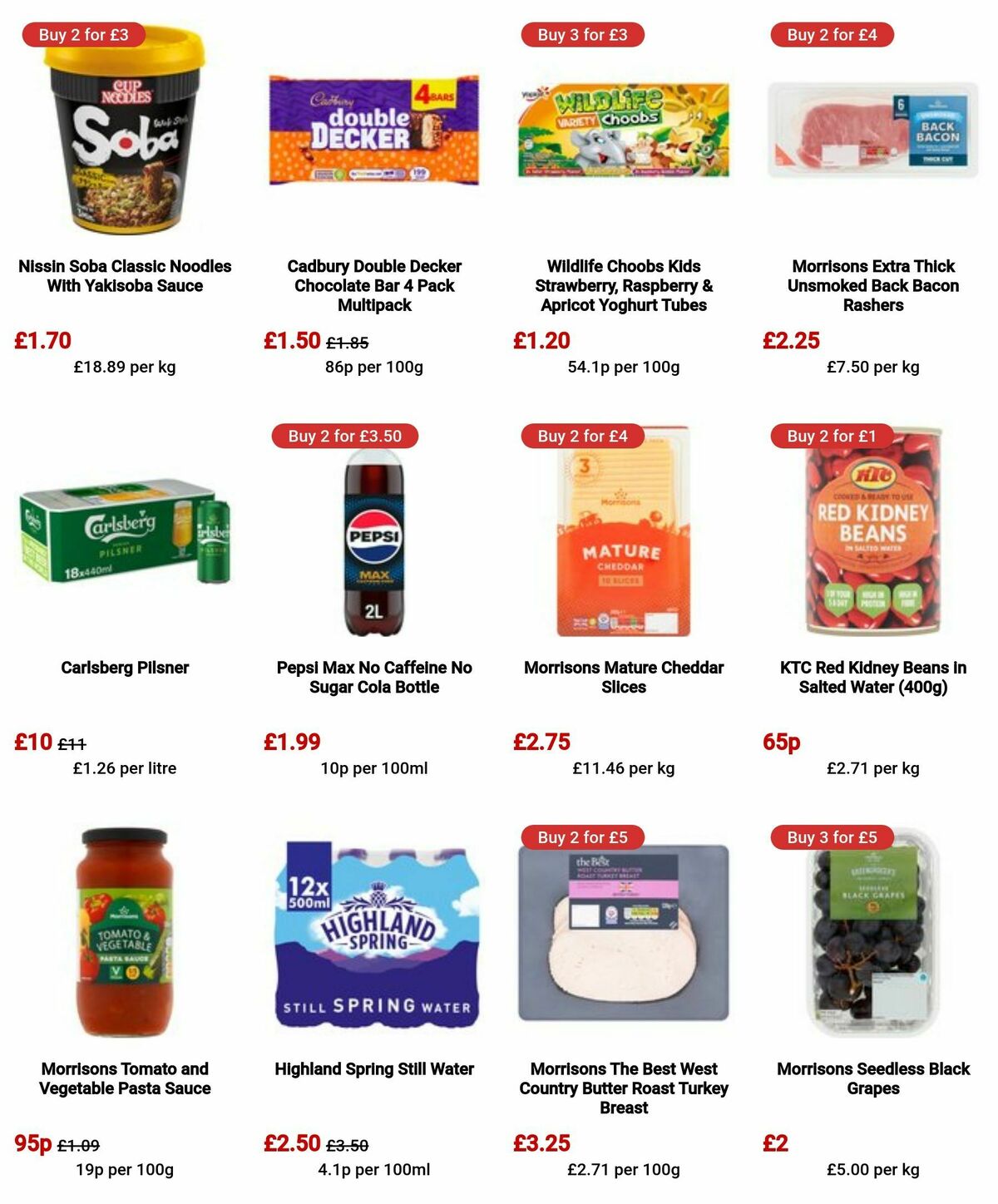 Morrisons Offers from 18 June