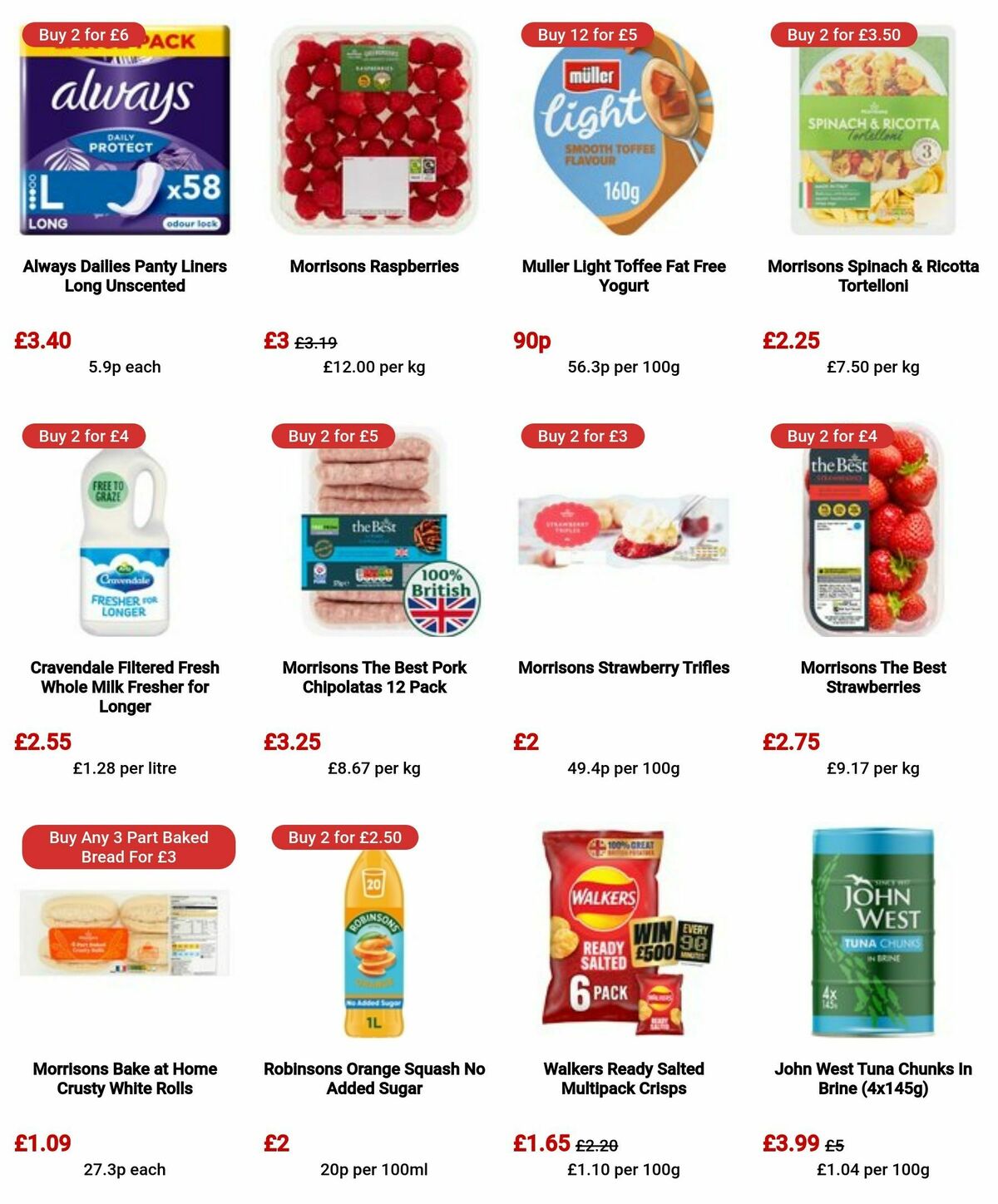 Morrisons Offers from 18 June