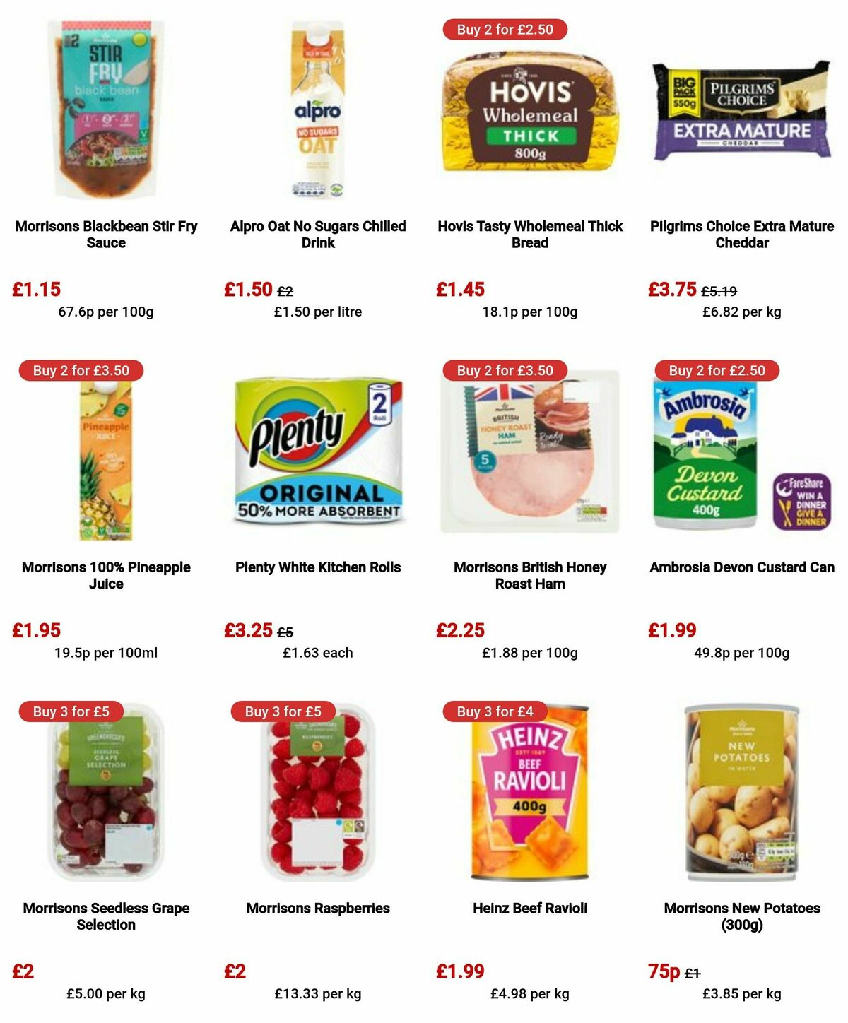 Morrisons Offers from 18 June