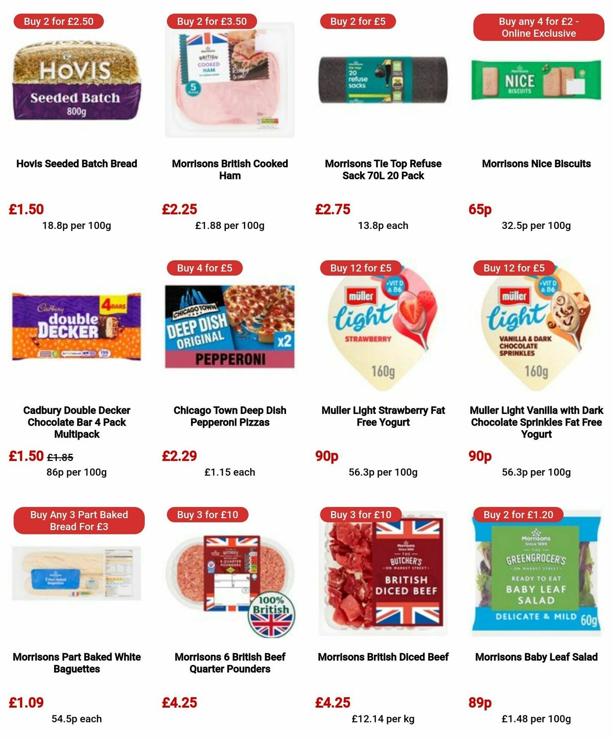 Morrisons Offers from 25 June