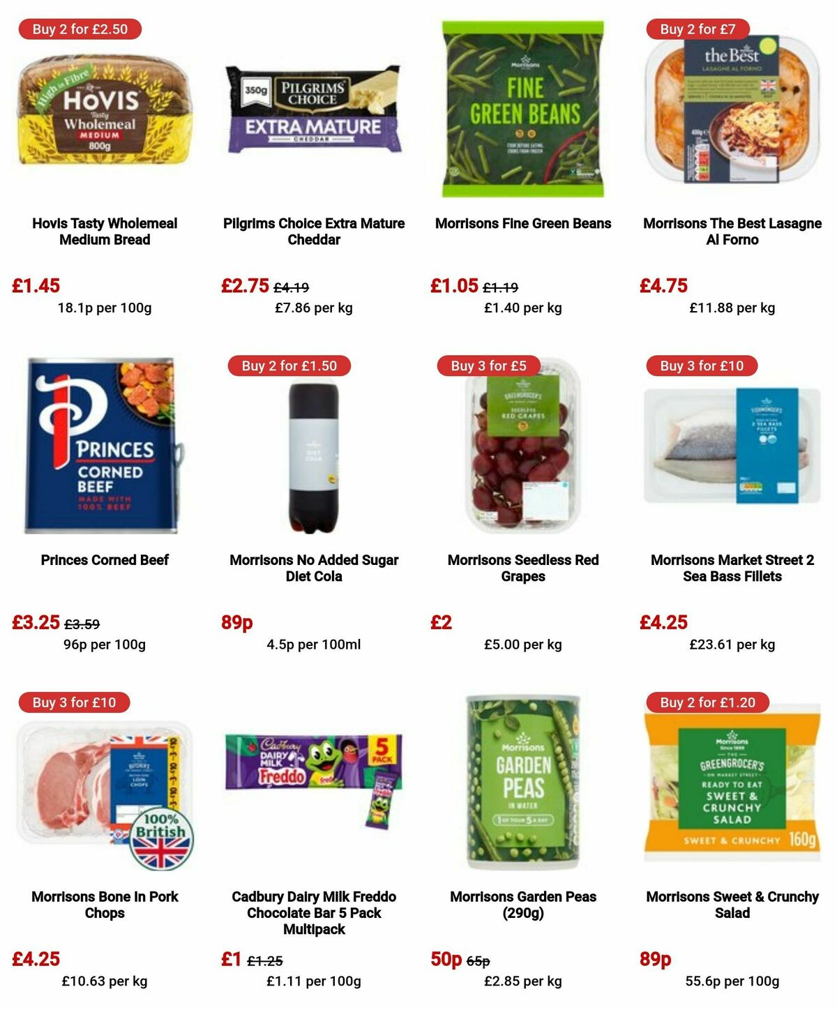 Morrisons Offers from 25 June