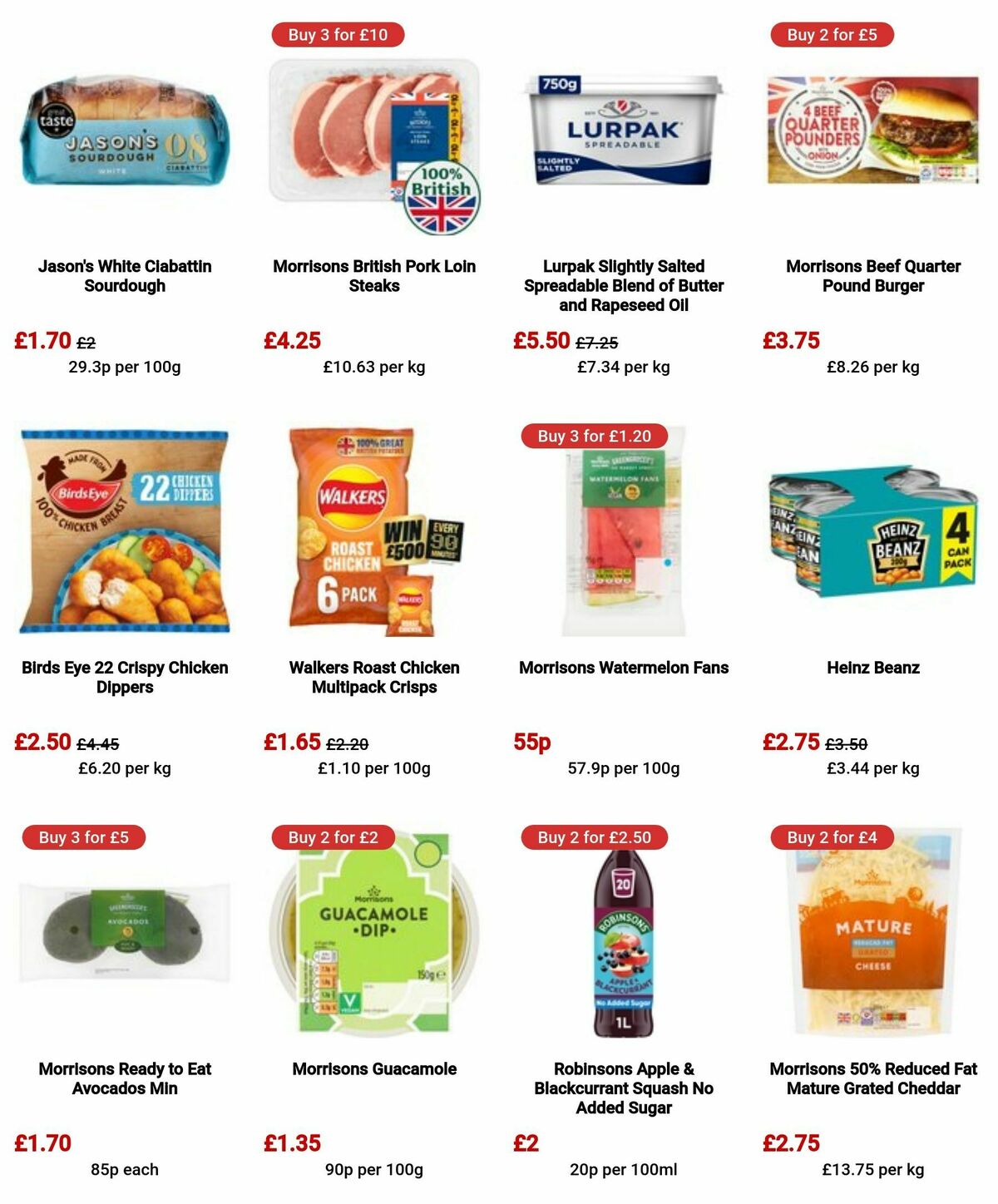 Morrisons Offers from 25 June