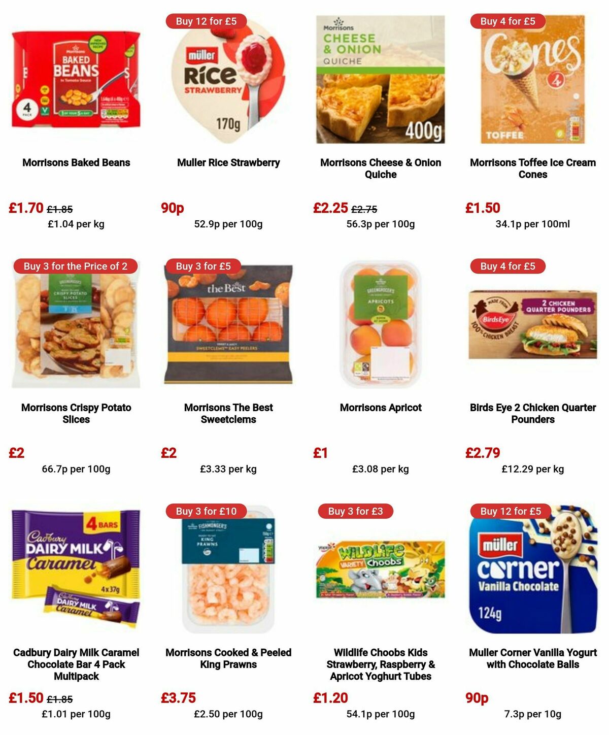 Morrisons Offers from 25 June