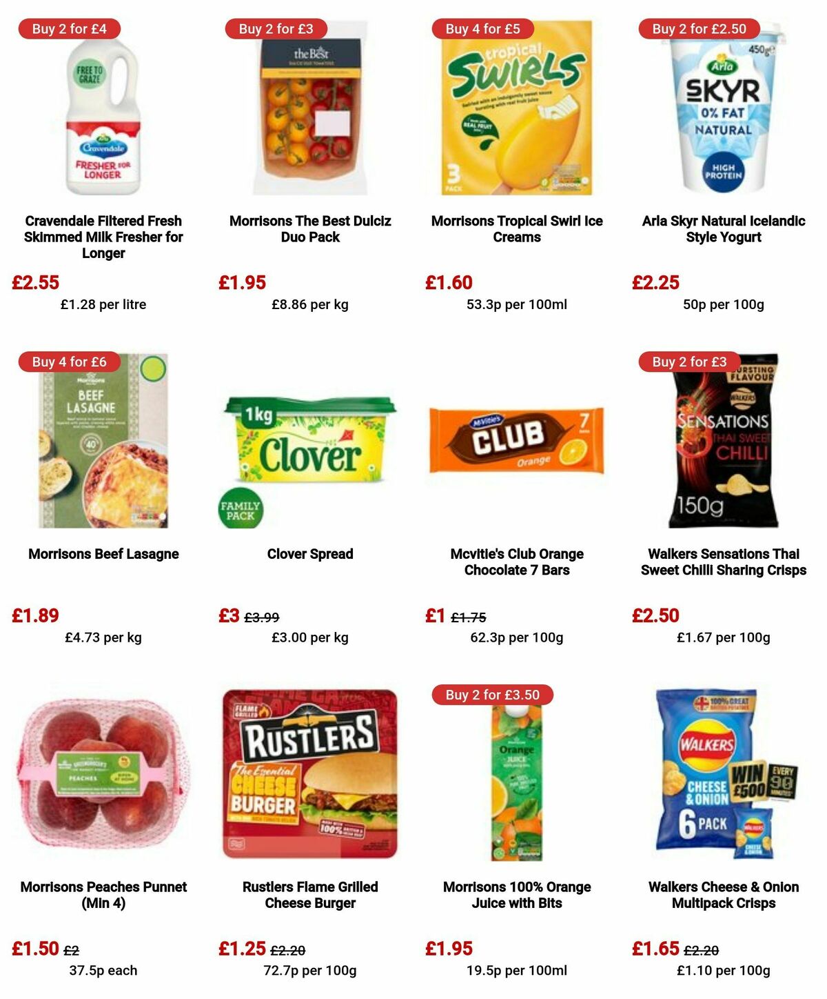 Morrisons Offers from 25 June