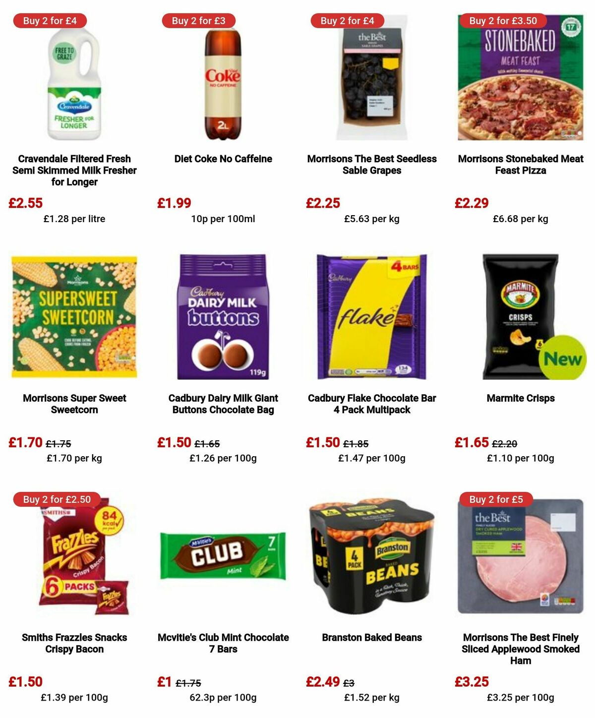 Morrisons Offers from 25 June