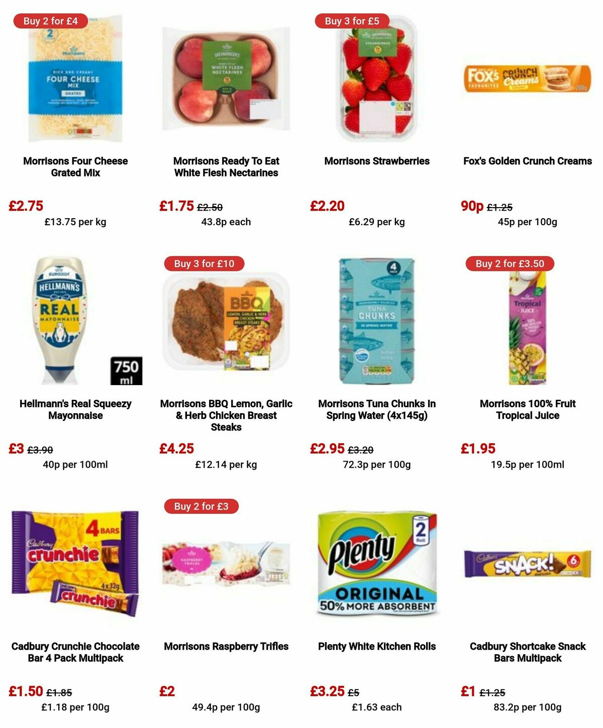 Morrisons Offers from 25 June