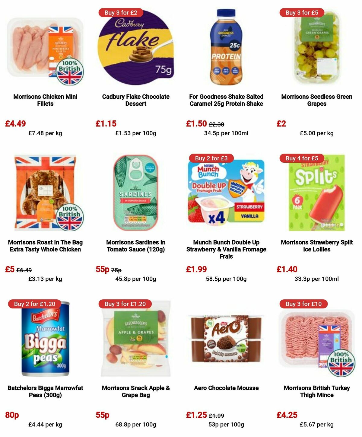 Morrisons Offers from 25 June