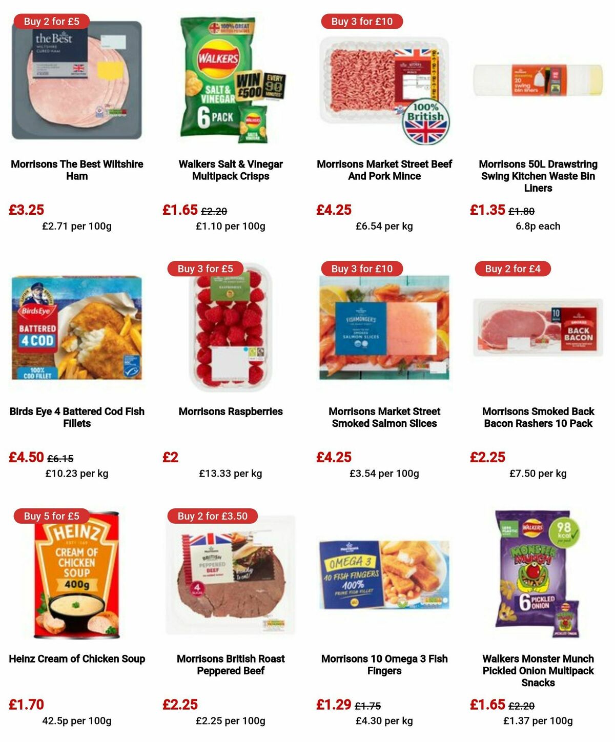 Morrisons Offers from 25 June