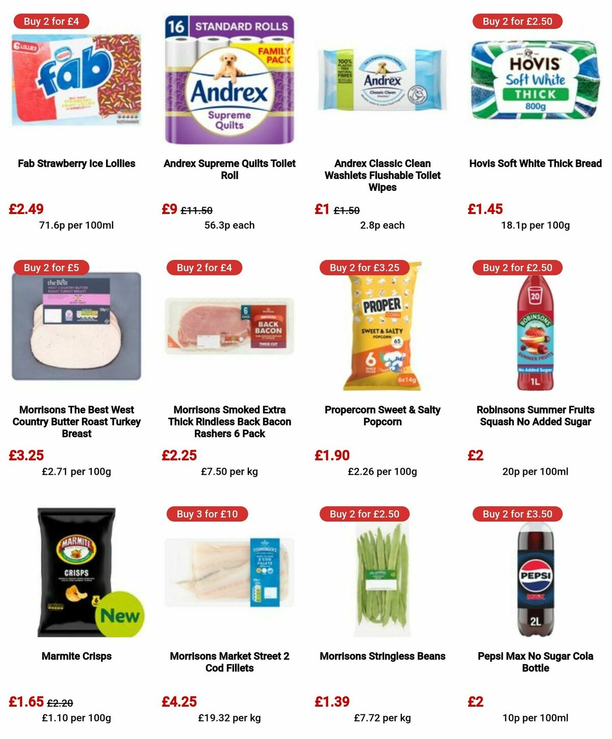 Morrisons Offers from 2 July