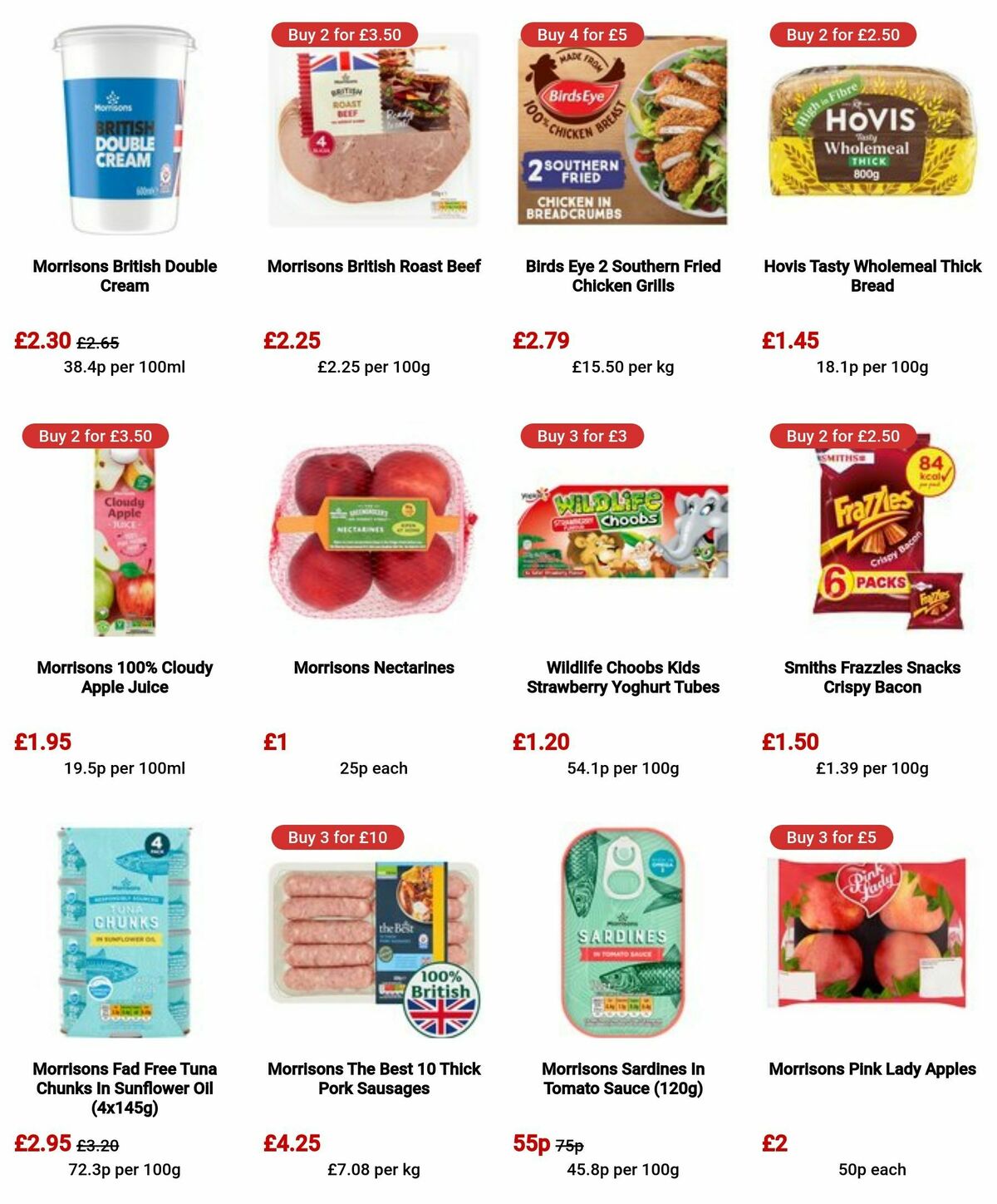 Morrisons Offers from 2 July