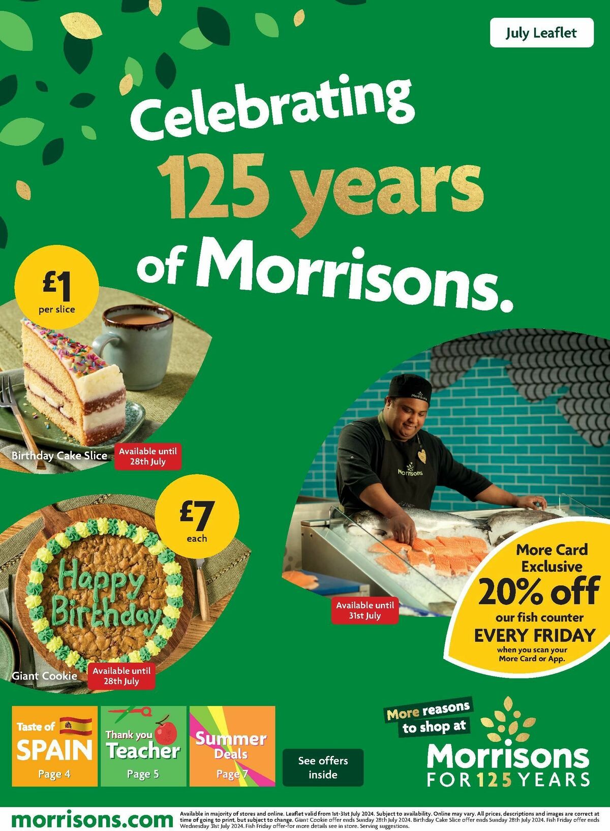 Morrisons July Offers from 1 July