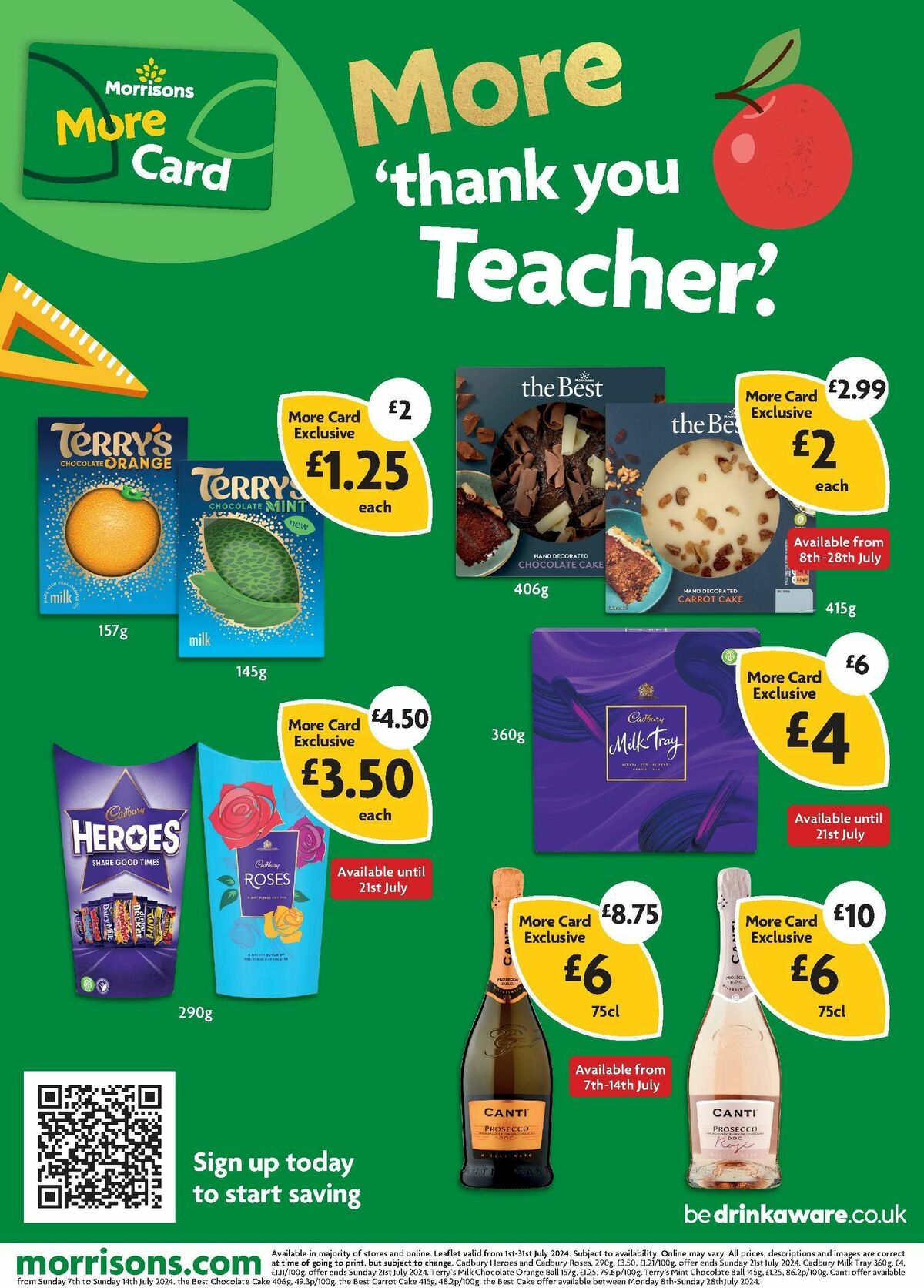 Morrisons July Offers from 1 July