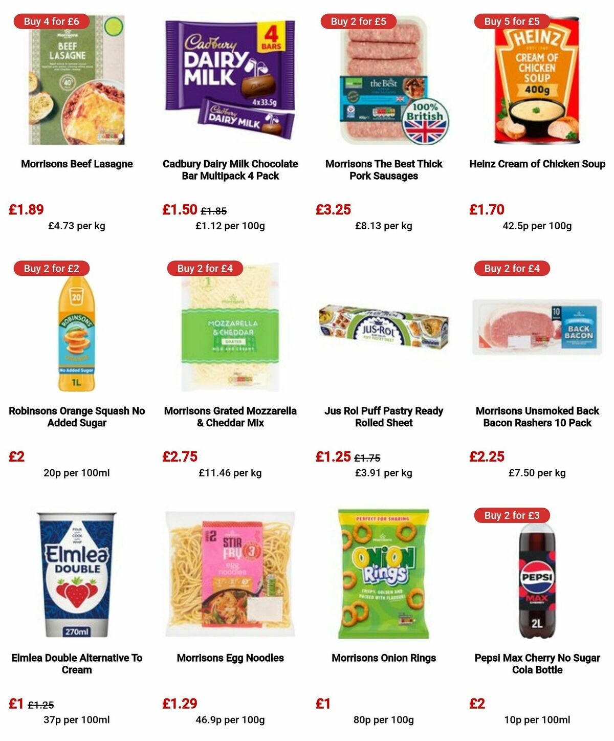 Morrisons Offers from 9 July