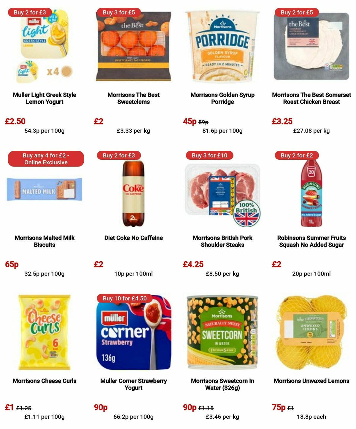 Morrisons Offers from 9 July