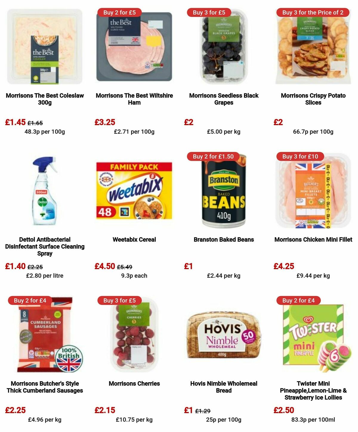 Morrisons Offers from 9 July