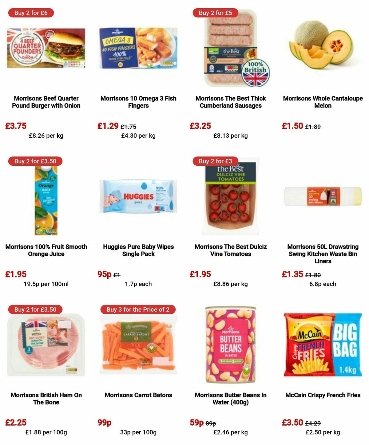 Morrisons Offers from 9 July