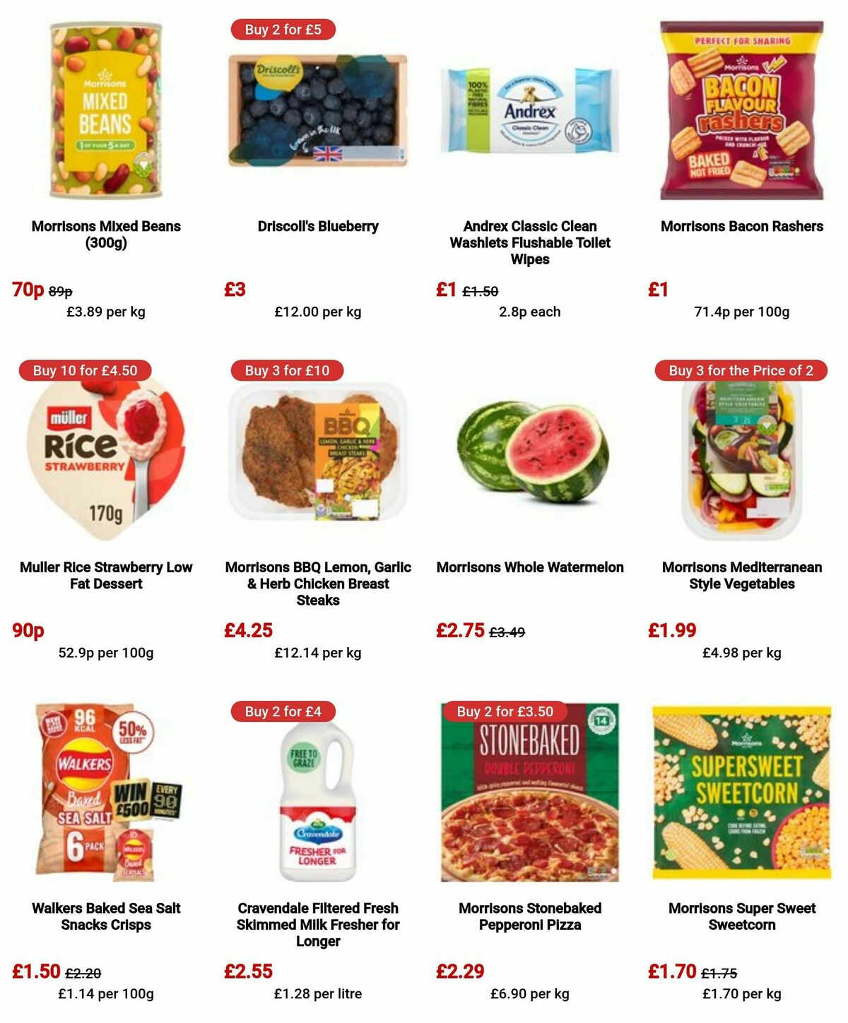 Morrisons Offers from 9 July